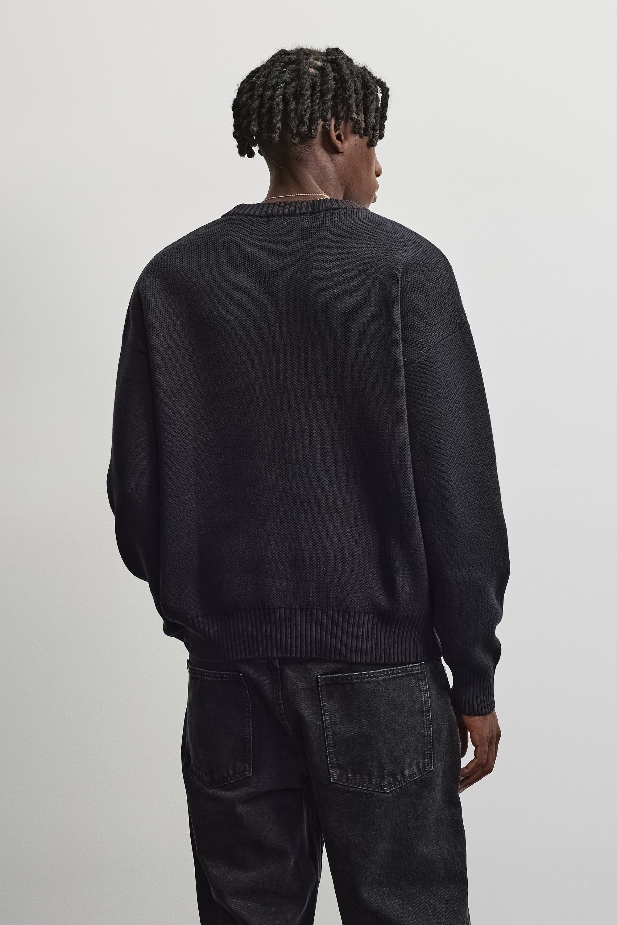 PEGADOR Rundhalspullover »Logo Oversized Knit Sweater« Baumwollmischung, oversize