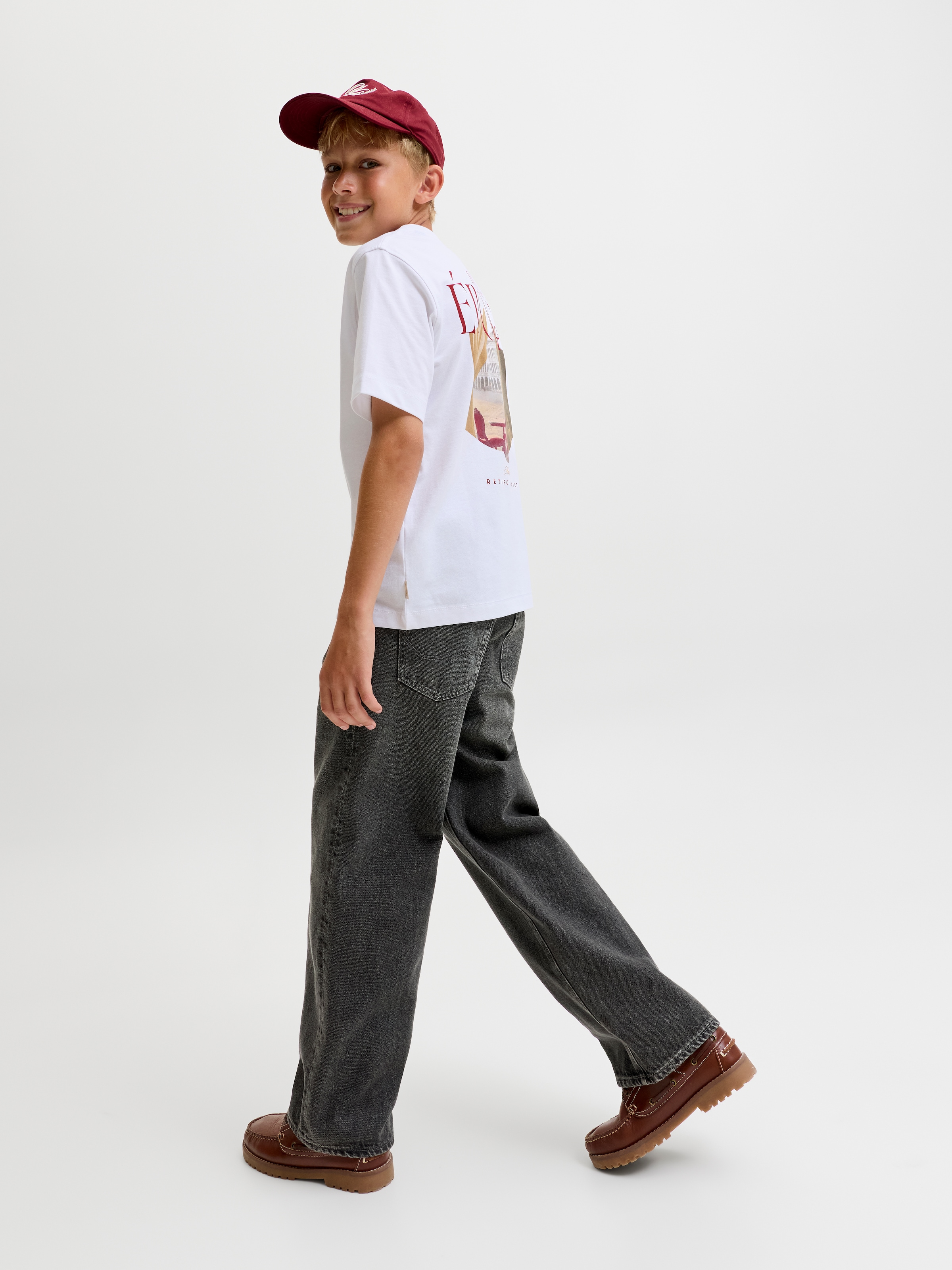 Jack & Jones Junior Relax-fit-Jeans »JJIALEX JJORIGINAL AT 282 JNR« Baumwolle, relaxed fit