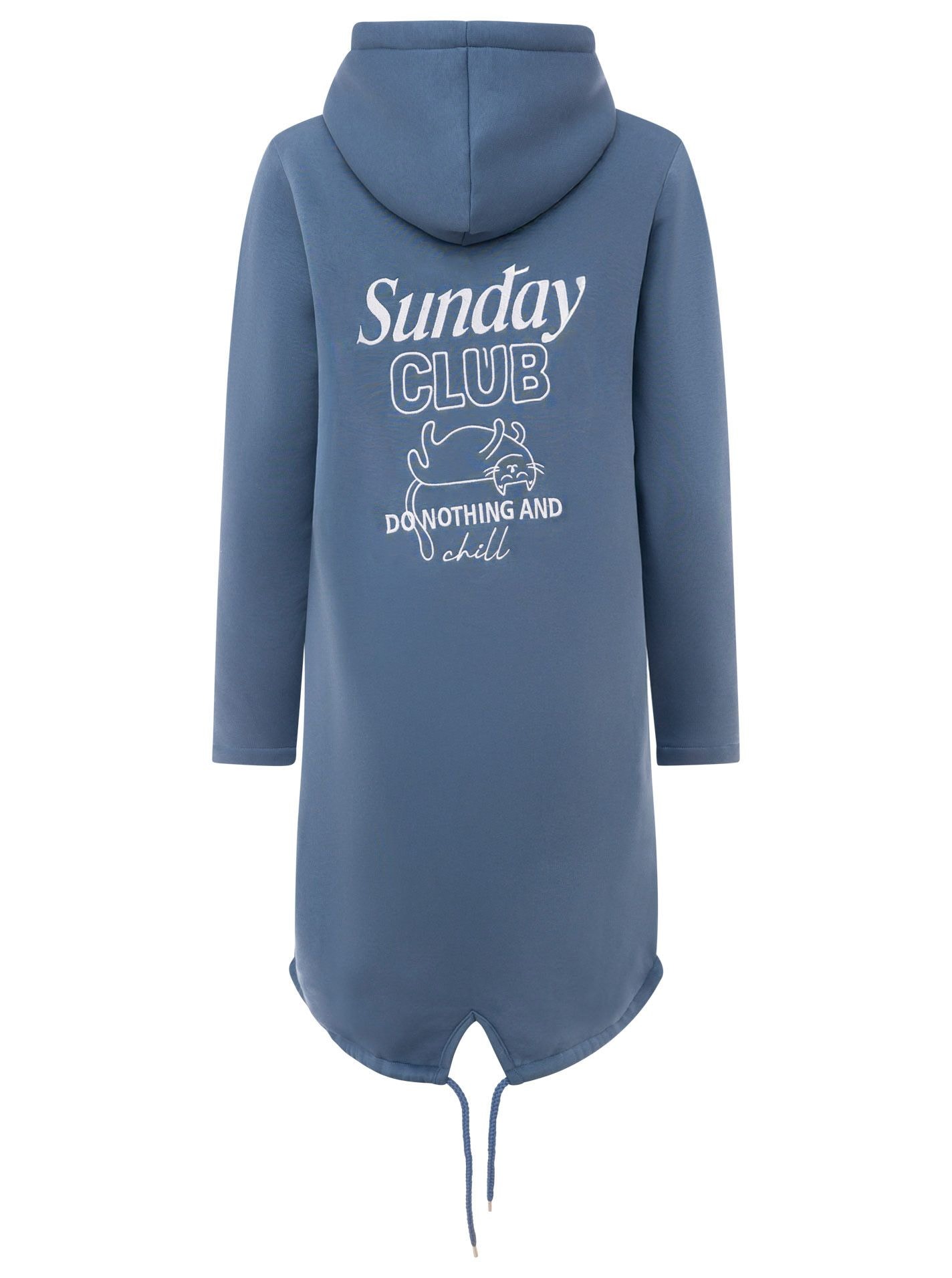 Zwillingsherz Kurzmantel »"Sunday Club"« mit Stickerei, Taschen und Reißverschluss