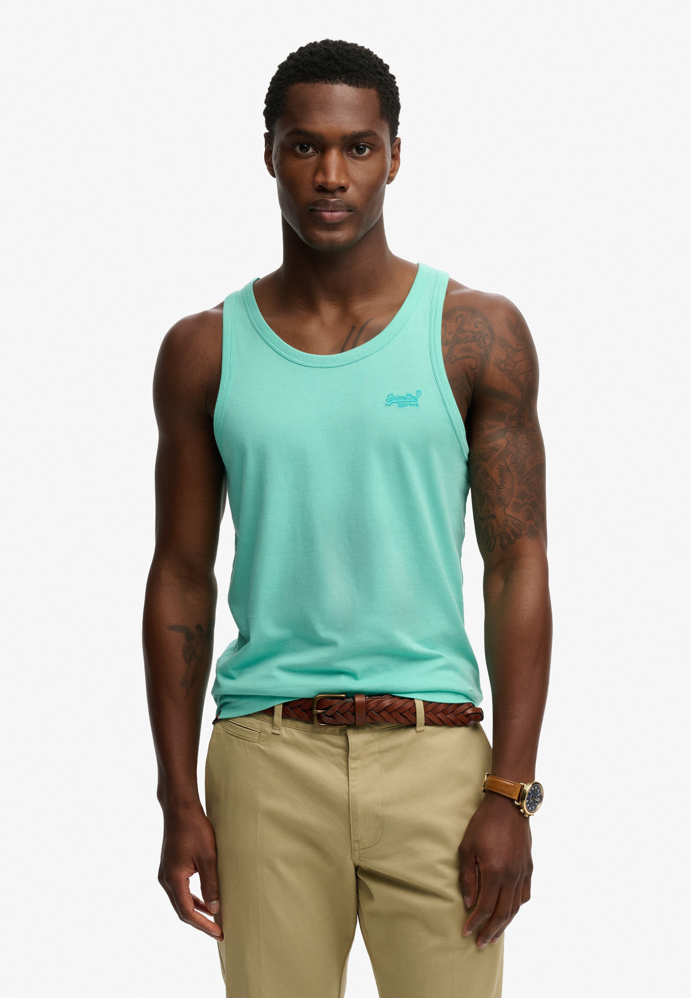 Superdry Tanktop »ESSENTIAL LOGO VEST UB«