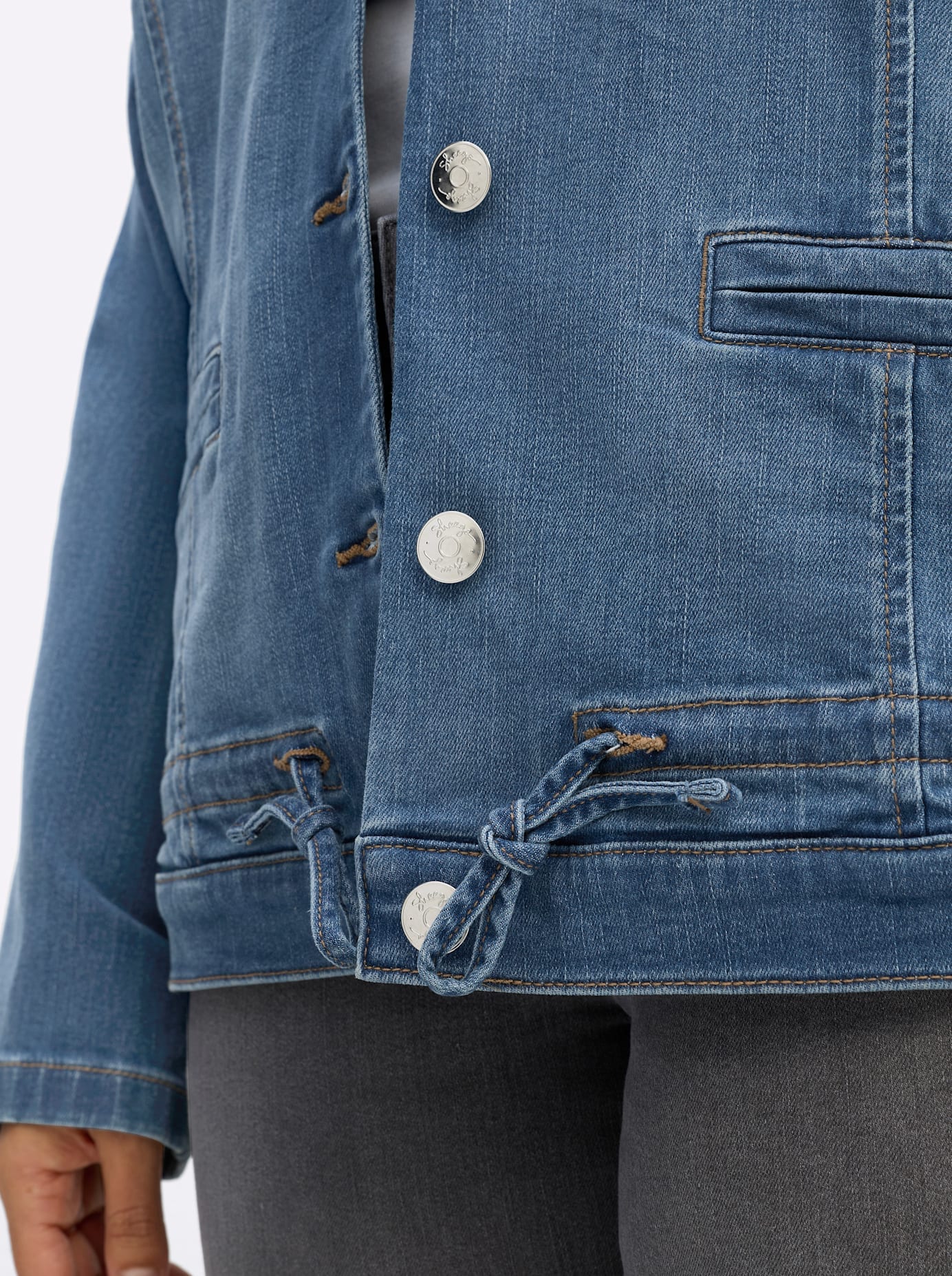 Sheego Jeansblazer »Jeansblazer«