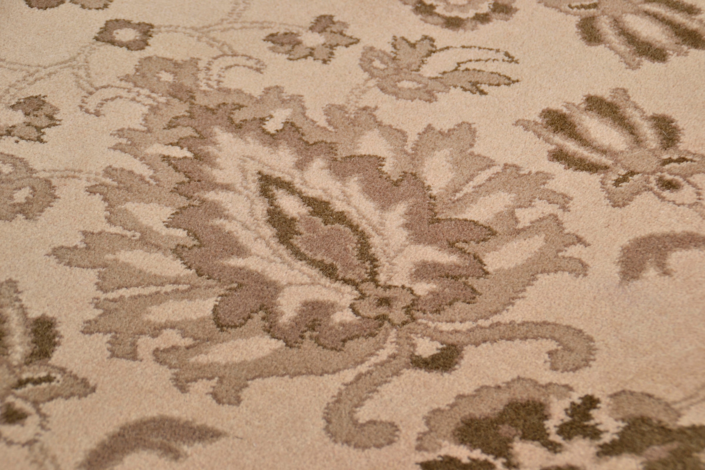 THEKO Teppich »Timeless 1« rechteckig 12 mm Höhe Kurzflor, florales Design, 80% Schurwolle, Wohnzimmer