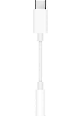 Audio-Adapter »USB-C to 3.5 mm Headphone«, USB-C zu 3,5-mm-Klinke, Kompatibel mit iPad...