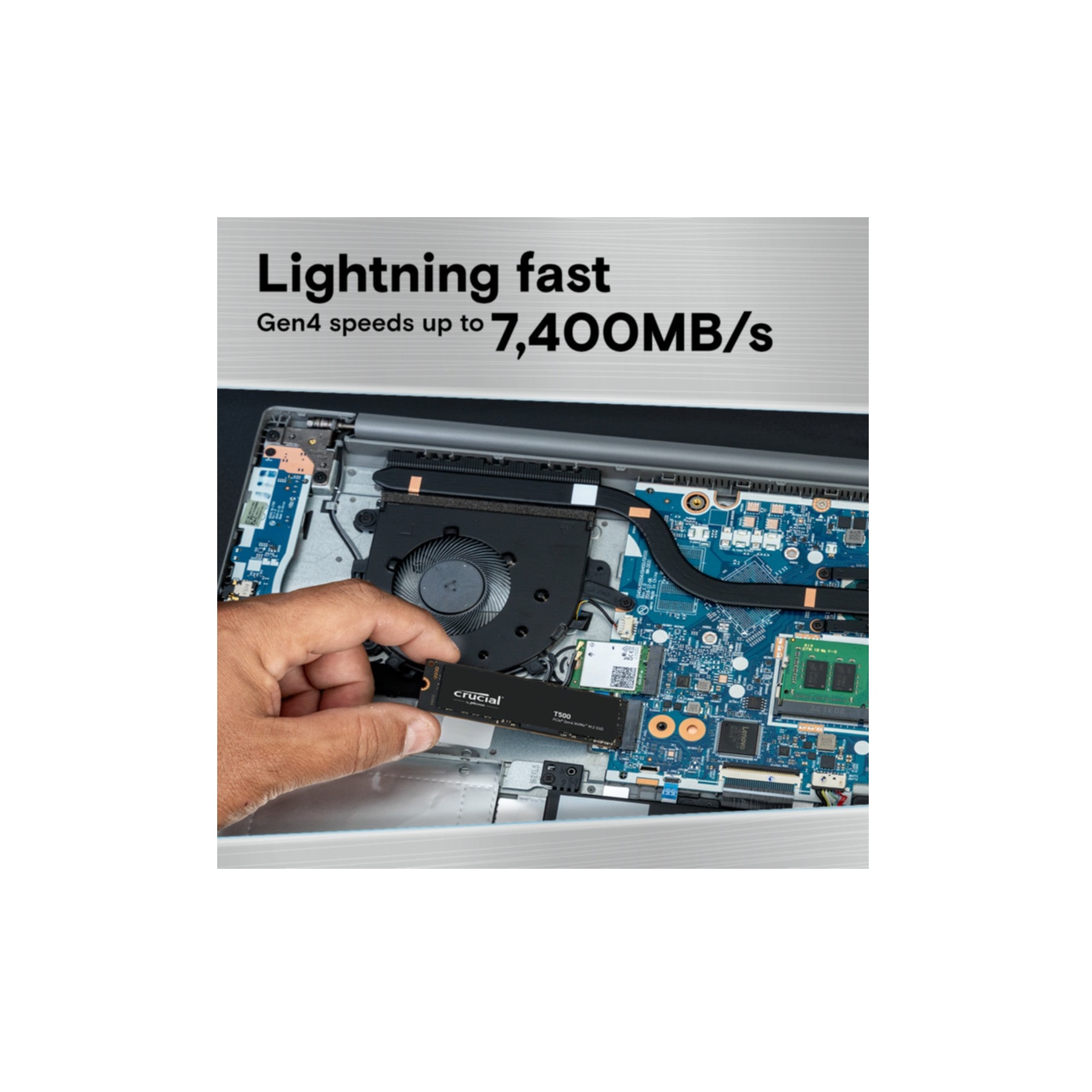 Crucial interne SSD »T500«