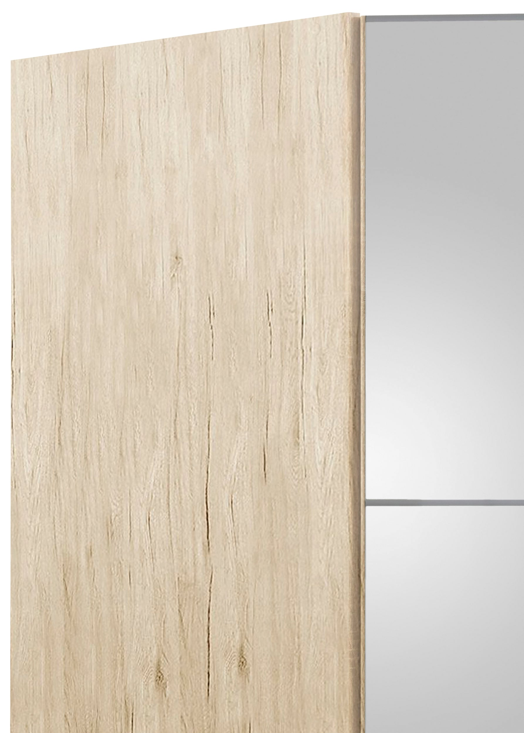 priess Eckkleiderschrank »Malaga Schlafzimmerschrank Ecklösung erweiterbar in drei Farben« Kleiderschrank Schrank Garderobe Stauraumwunder mit Spiegel