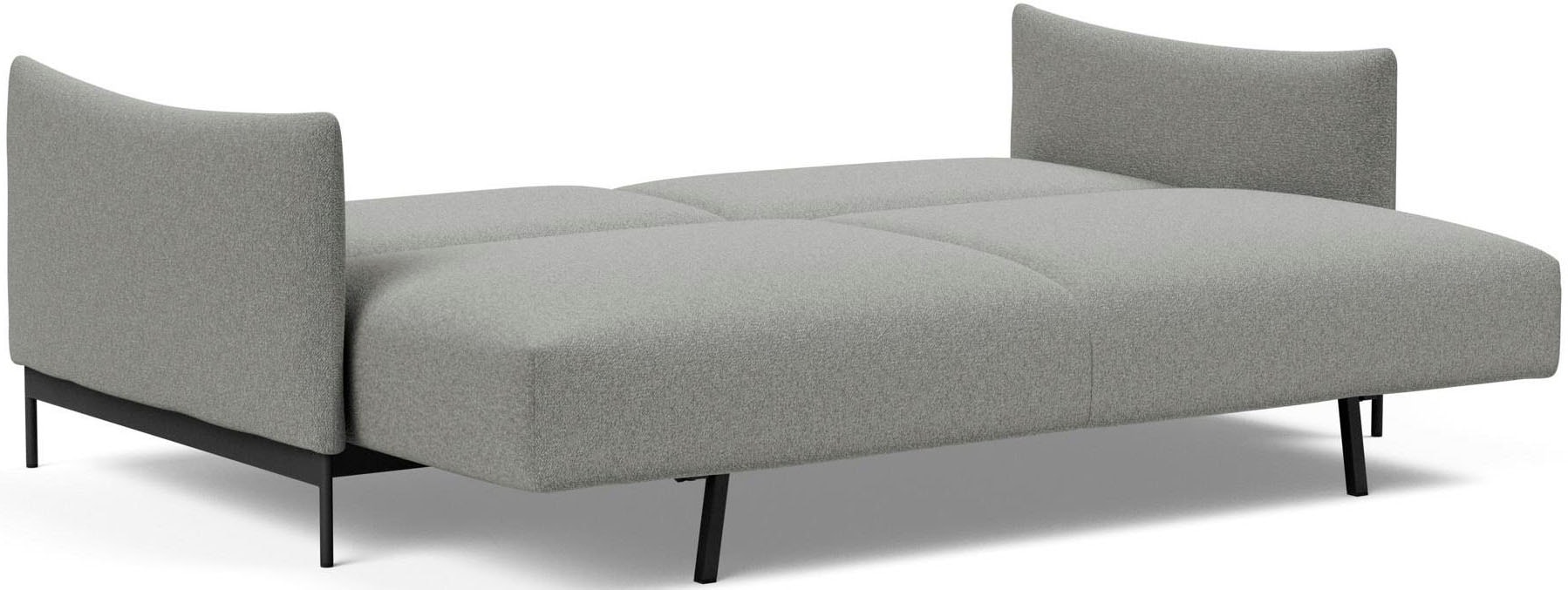 INNOVATION LIVING ™ Schlafsofa »MALLOY innovativ, komfortabel und bequem, modernes Design«, hohe Rückenlehne, schmale Armlehnen, inklusive Bettaufbewahrung