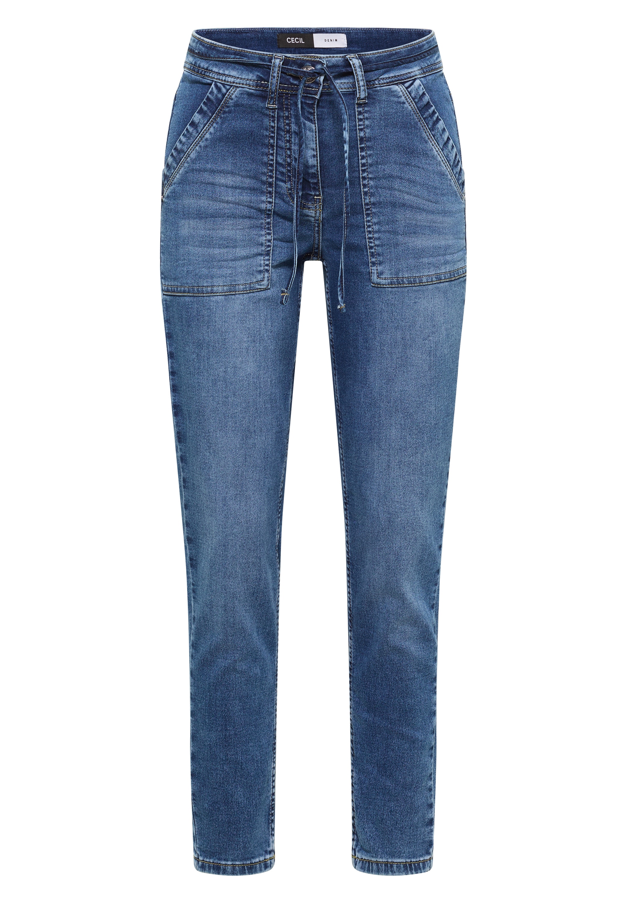 Cecil Jogg Pants »Style Tracey« mit Bindeband und schmalem Bein, Casual Fit
