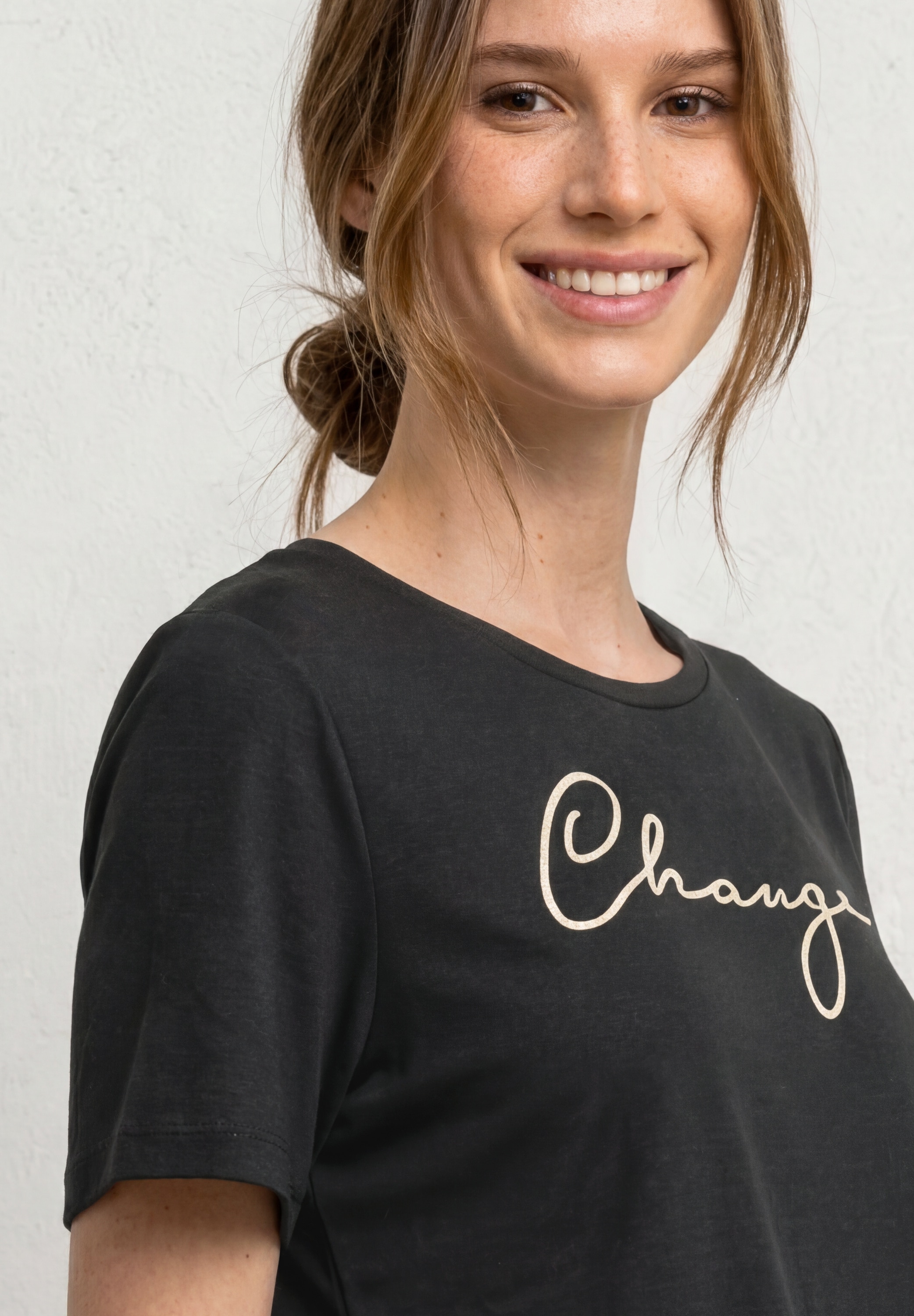 STREET ONE Kurzarmshirt Sommershirt mit Working