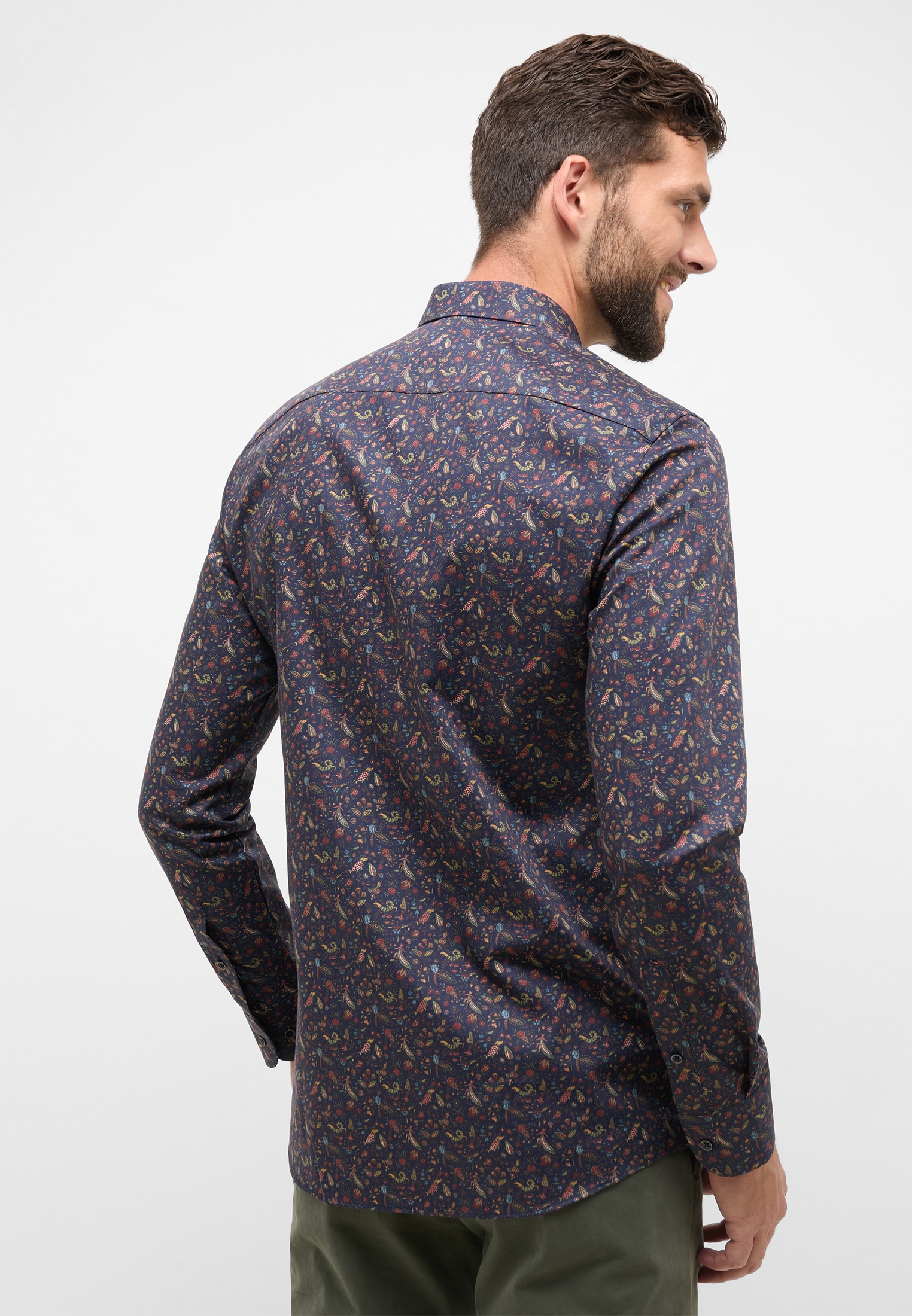 Eterna Langarmhemd »SLIM FIT«, NON IRON (bügelfrei)
