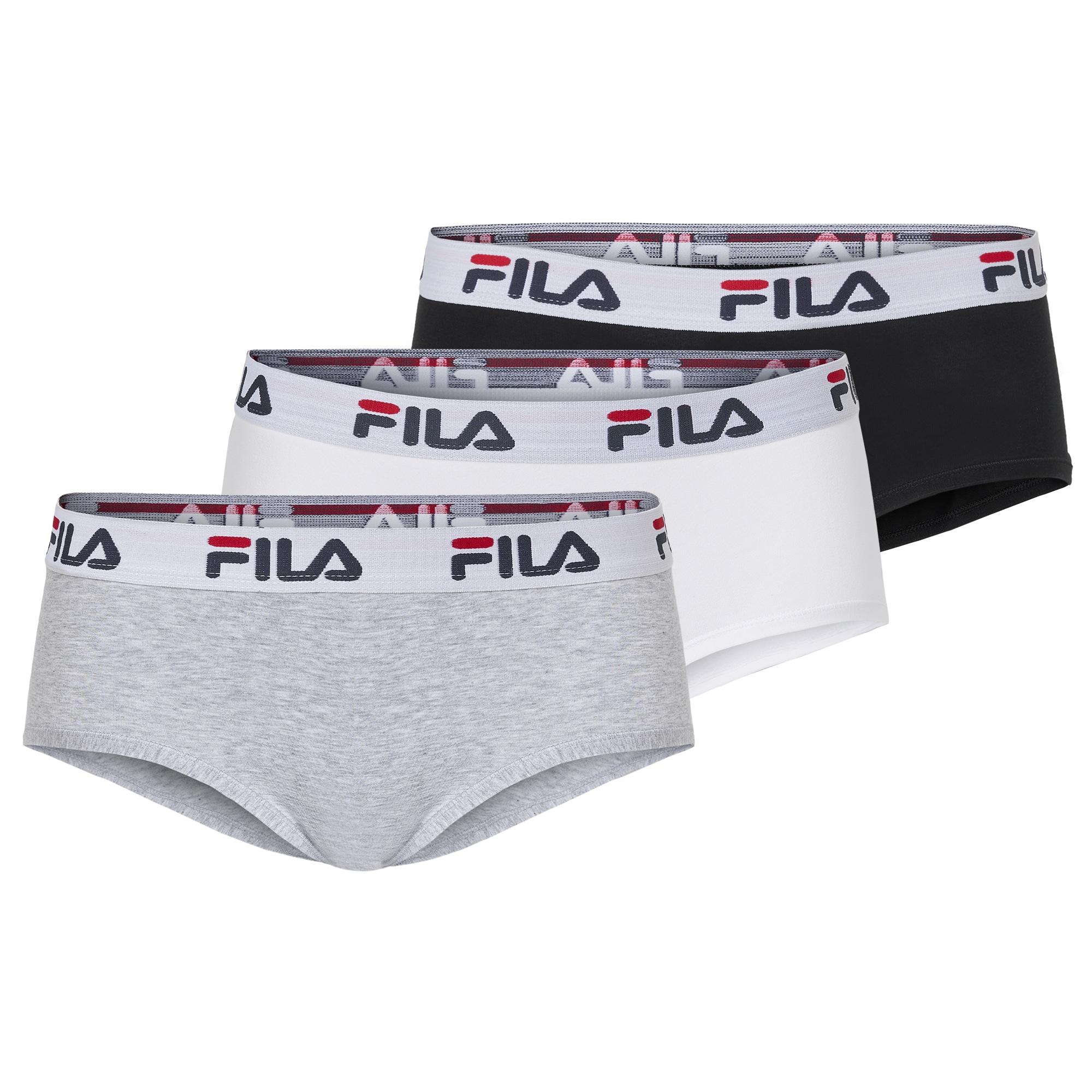 Fila Retro Pants »WOMAN CULOTTE« 3er Pack,  elastischer Logobund