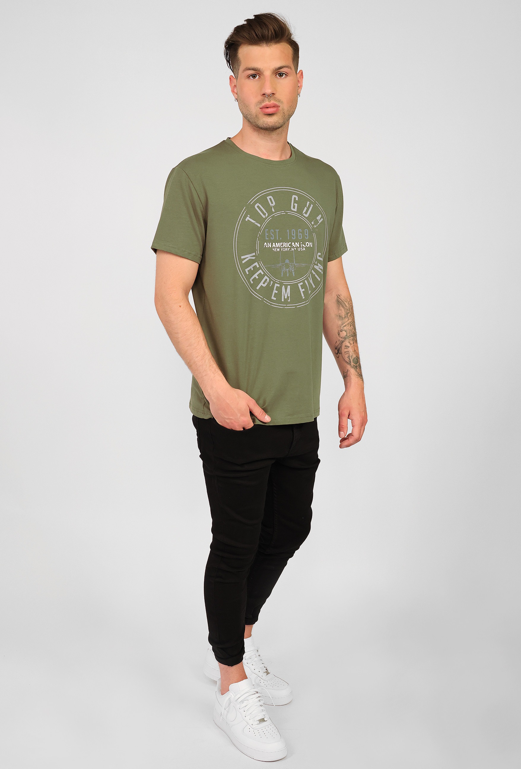 TOP GUN T-Shirt »T-Shirt TG20212109«