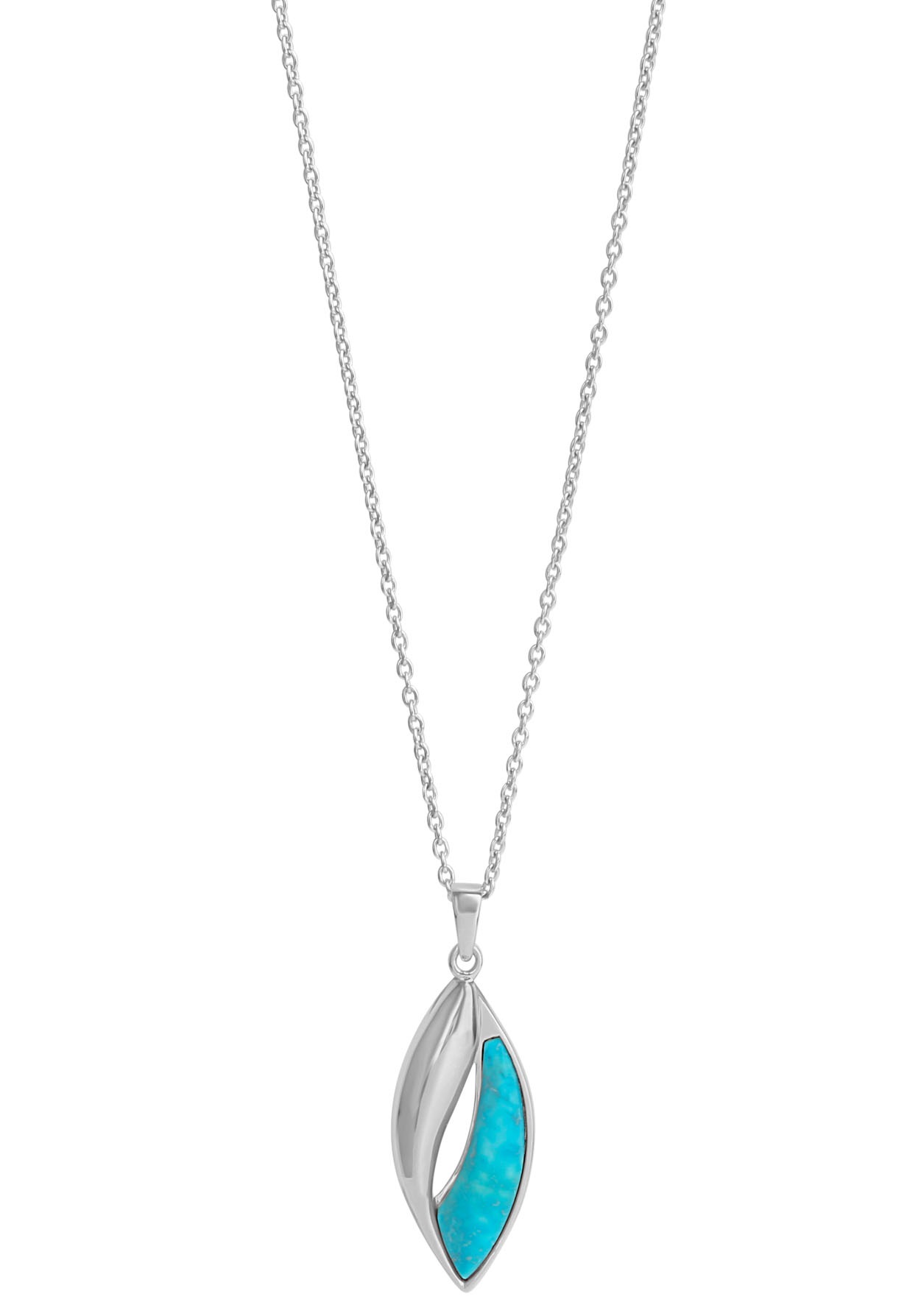 Firetti Kette mit Anhänger, mit Türkis