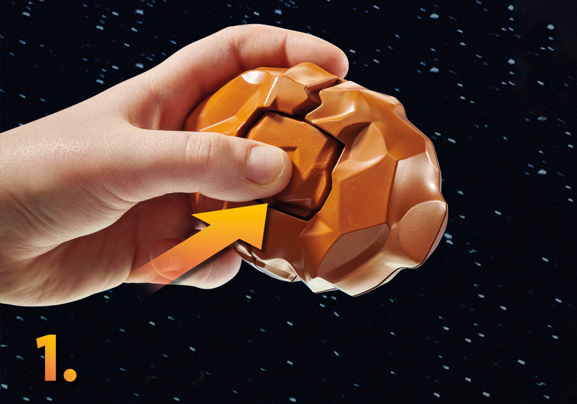 Playmobil® Konstruktions-Spielset »Meteoroiden-Zerstörer (71369), Space«, (53 St.)