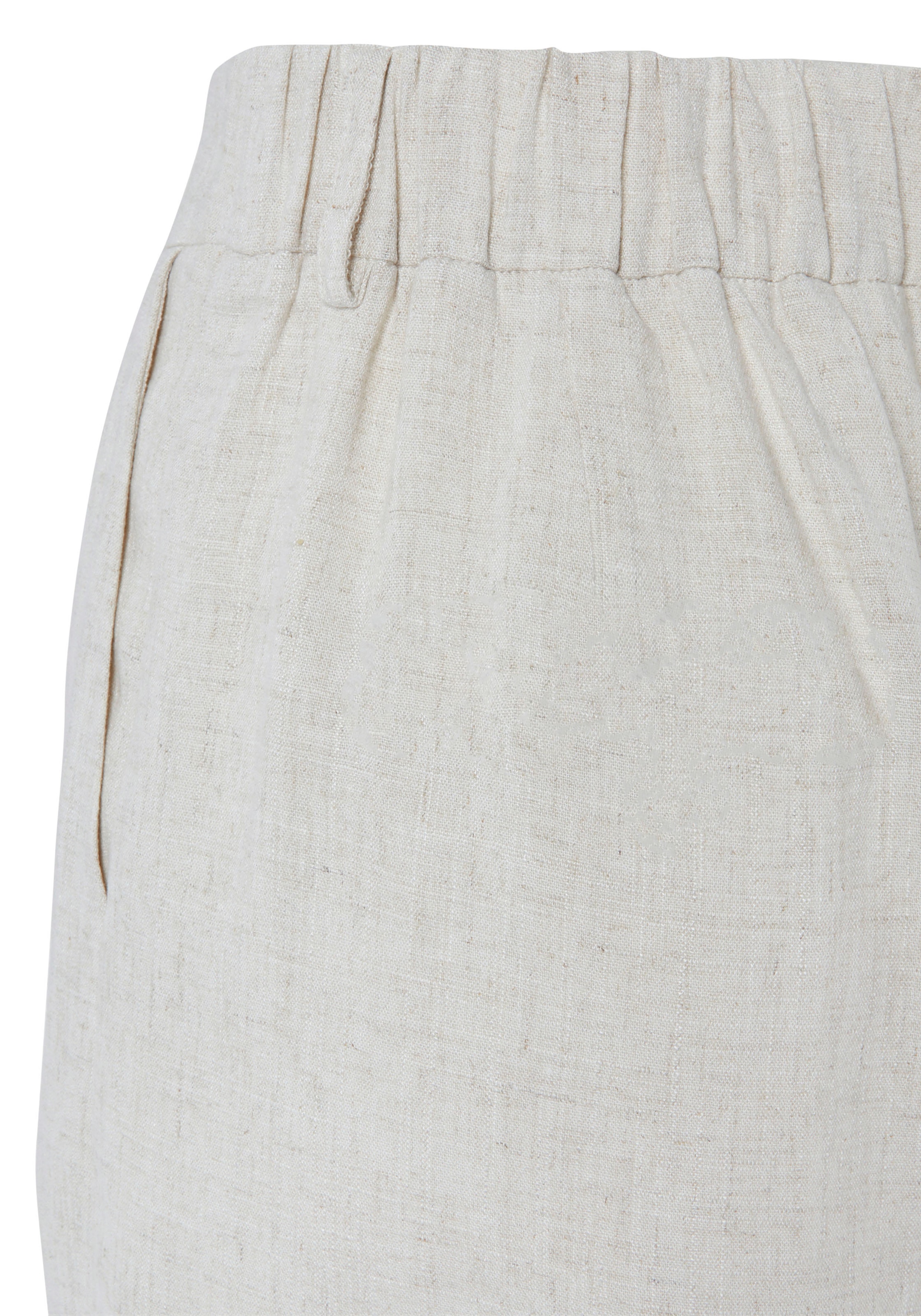 LASCANA Webshorts, mit Taschen, Leinenhose, Sommerhose mit Gürtelschlaufen, modisch