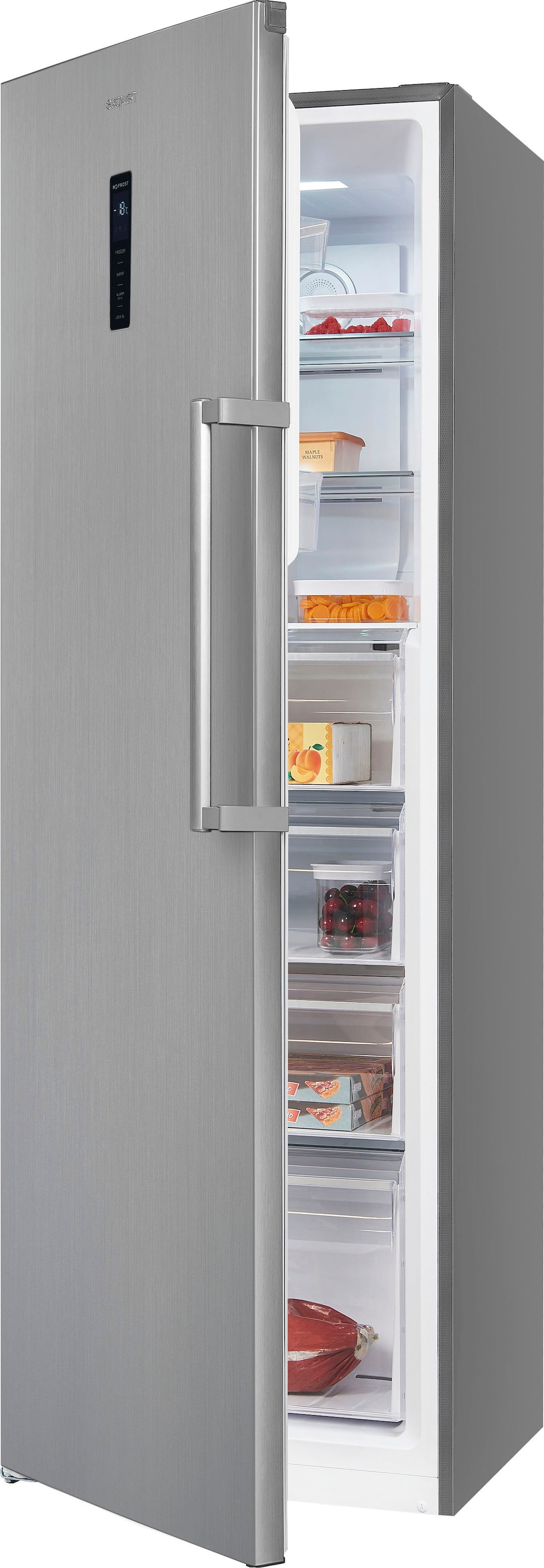 Gefrierschrank »GS295-NF-H-040D«, 185 cm hoch, 60 cm breit