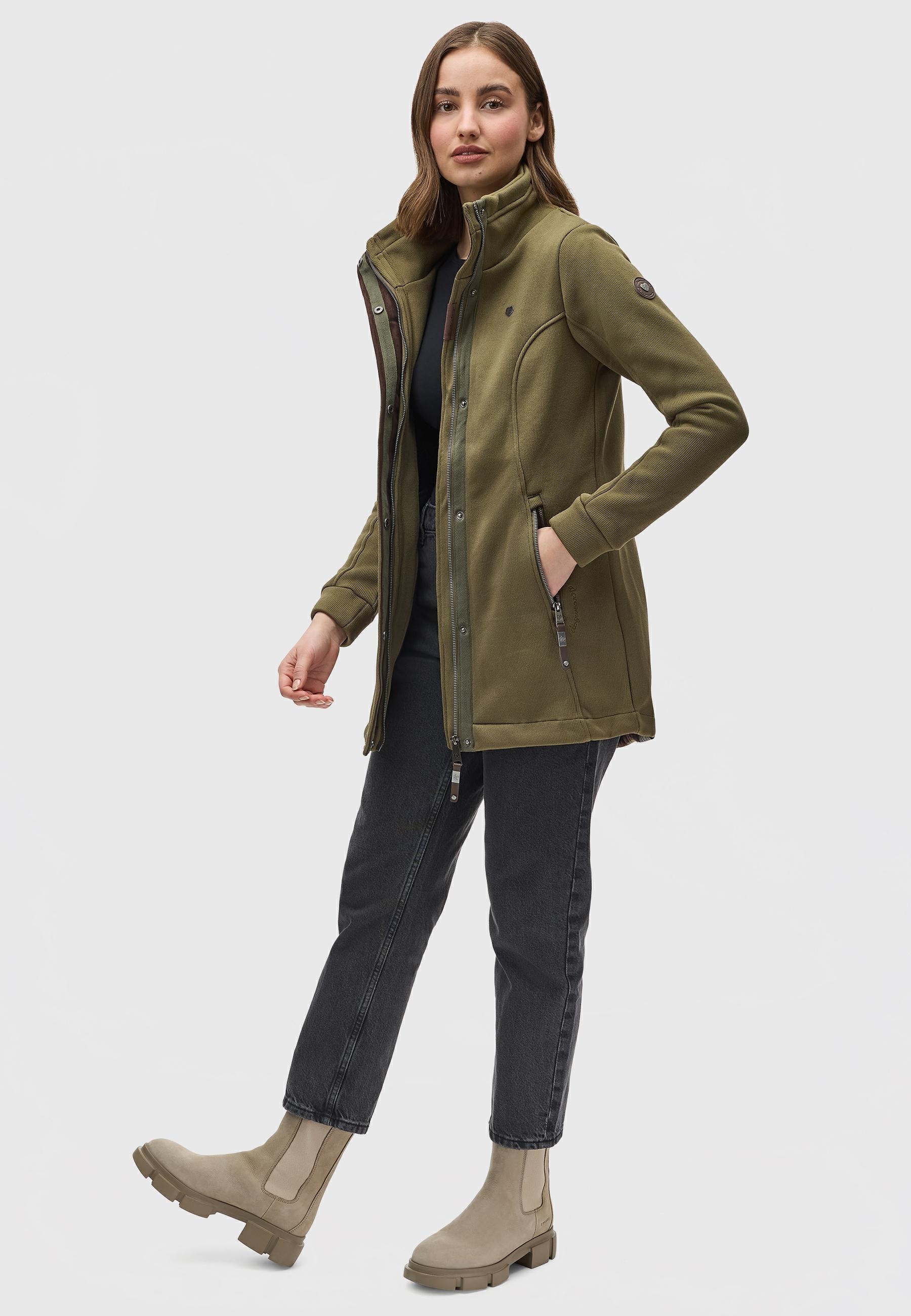 Ragwear Kapuzensweatjacke »Sweatjacke Letti Bonded«