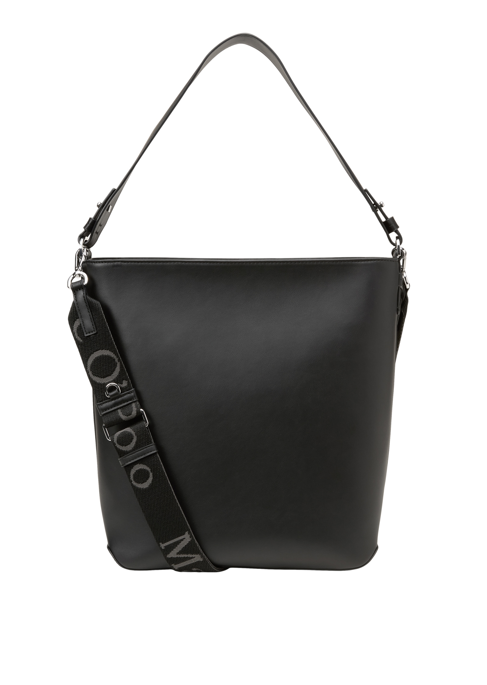 Marc O'Polo Accessories Hobo »VANJA« Schultertasche, Damen-Handtasche mit langem Logo-Gurtband