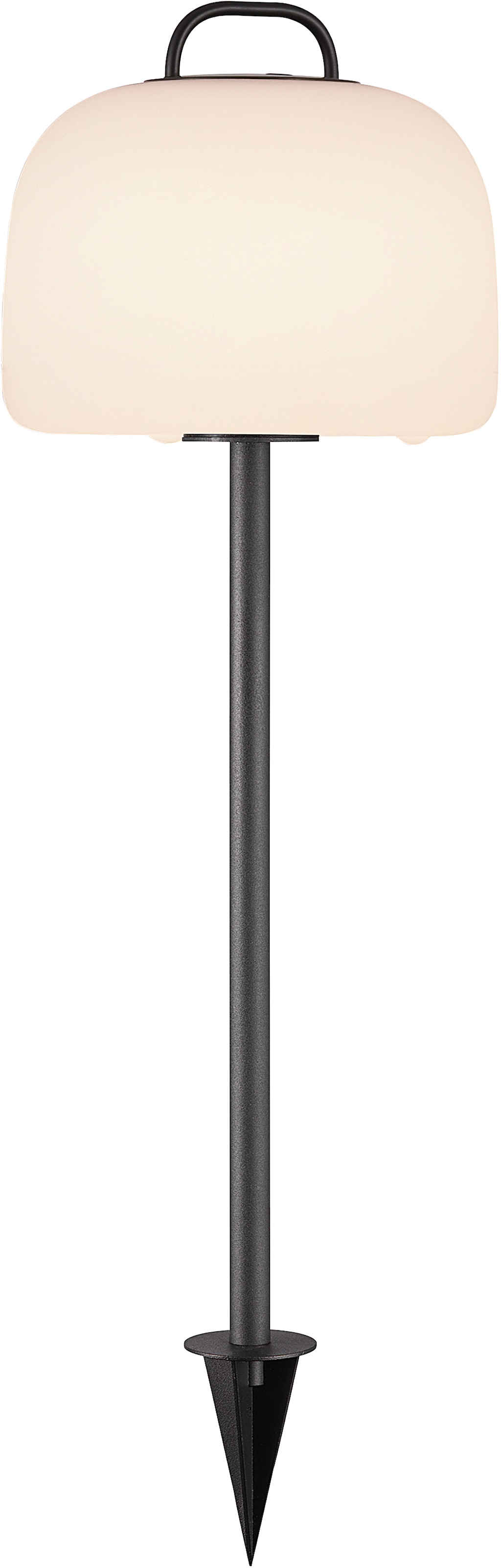 Nordlux Dekolicht »Kettle«, 1 flammig-flammig, Erdspieß Metall, + LED, Batterie, integrierter Dimmer, Außen und Innen