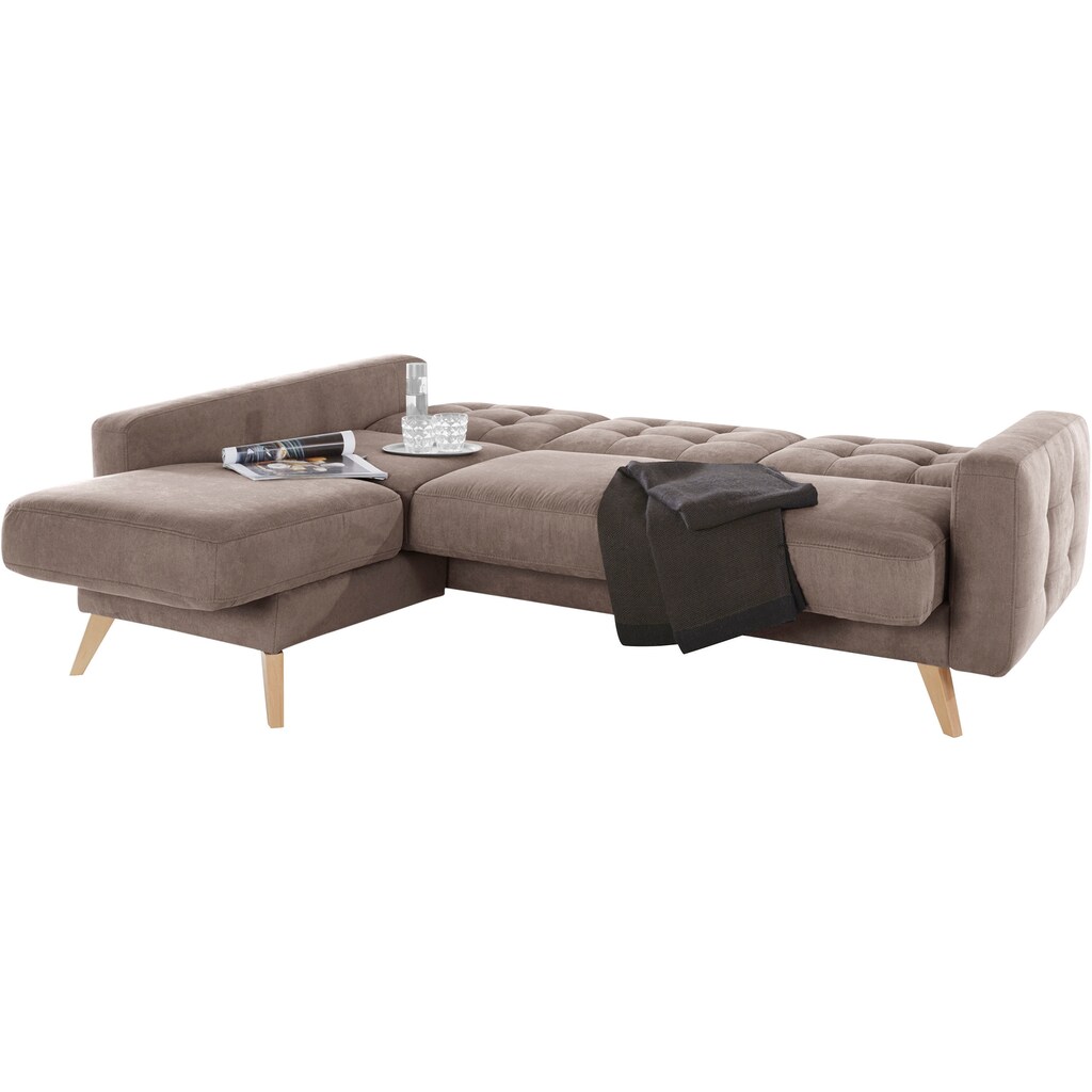 exxpo - sofa fashion Ecksofa »Nappa, L-Form«