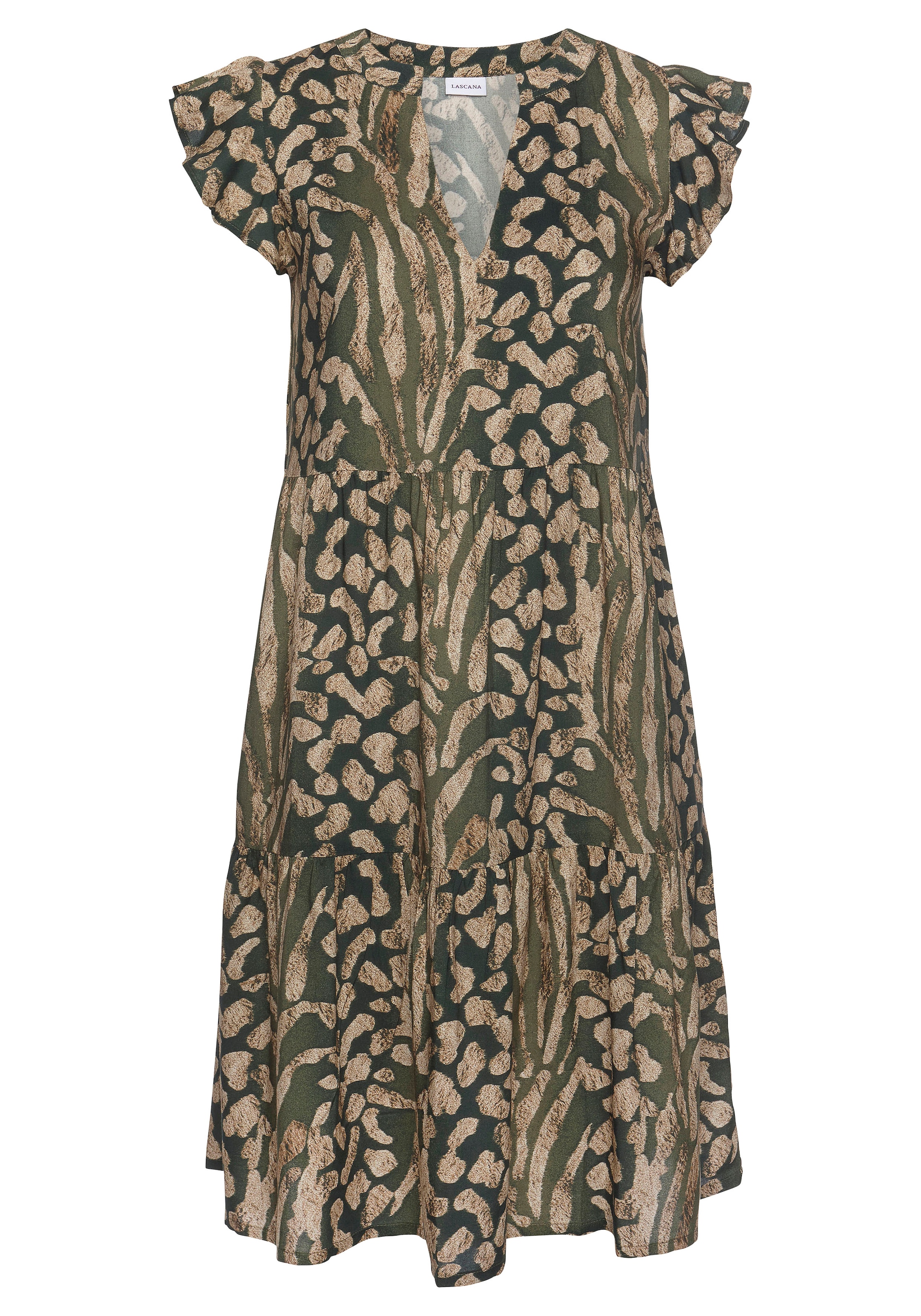LASCANA Sommerkleid, mit Animalprint bestellen im OTTO Online Shop