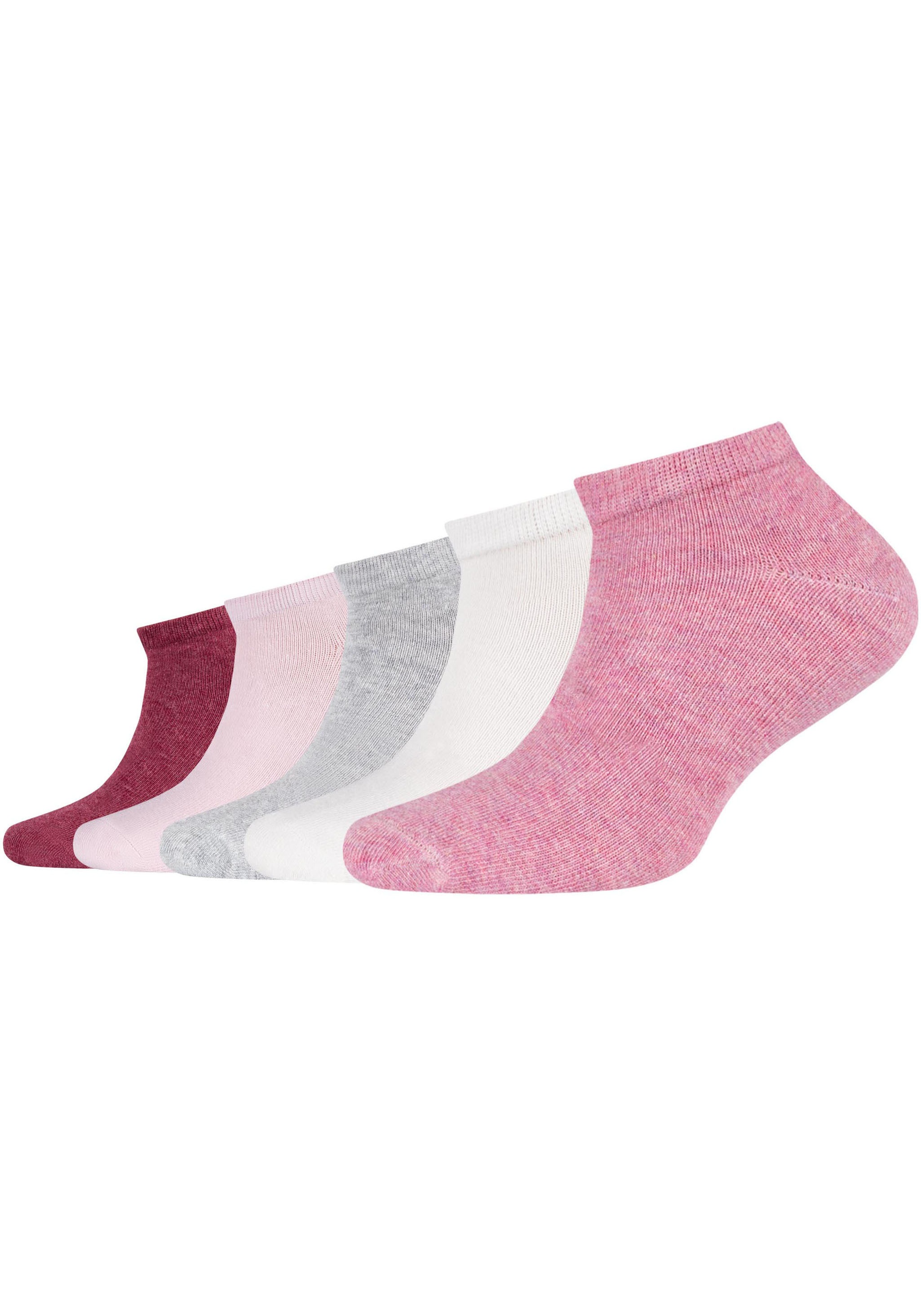 s.Oliver Sneakersocken »essentials«, (10 Paar), weiche Zehennähte, druckfreies Minibündchen