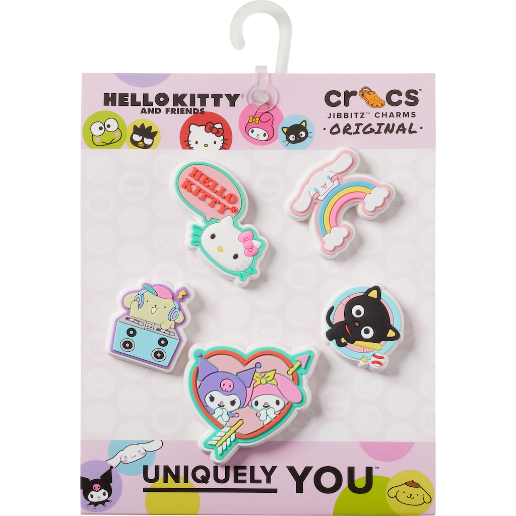 Crocs Schuhanstecker »Jibbitz™ Hello Kitty«, (Set, 5 tlg., Kein Spielzeug. Nicht für Kinder unter 3 Jahren geeignet)