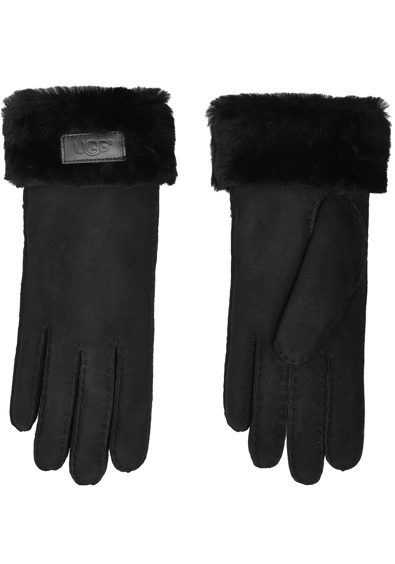 UGG Lederhandschuhe »W TURN CUFF GLOVE«
