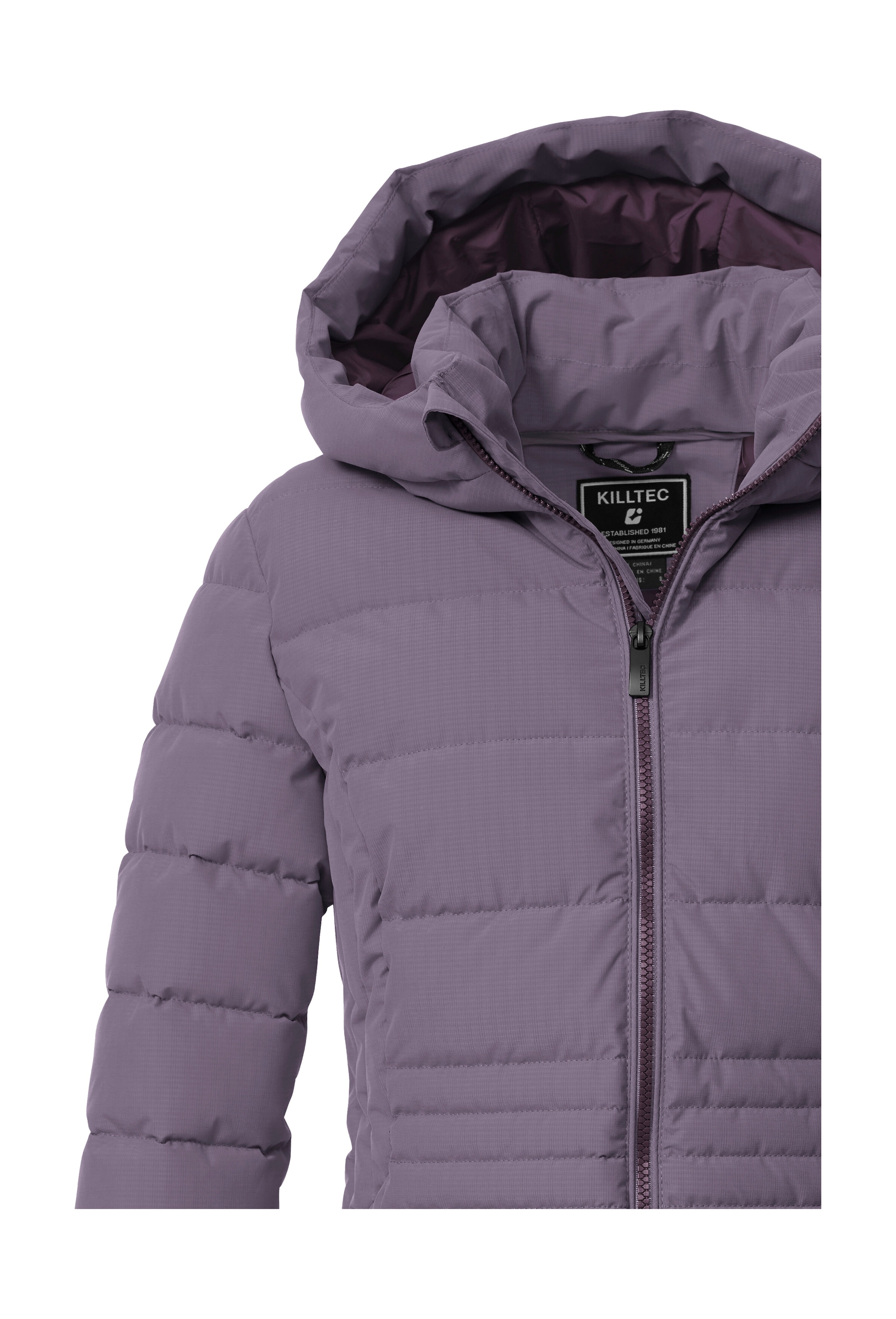 Killtec Steppjacke »KOW 10 WMN QLTD JCKT«, Winddichte, wasserabweisende Damen Steppjacke mit verstellbarer Kapuze