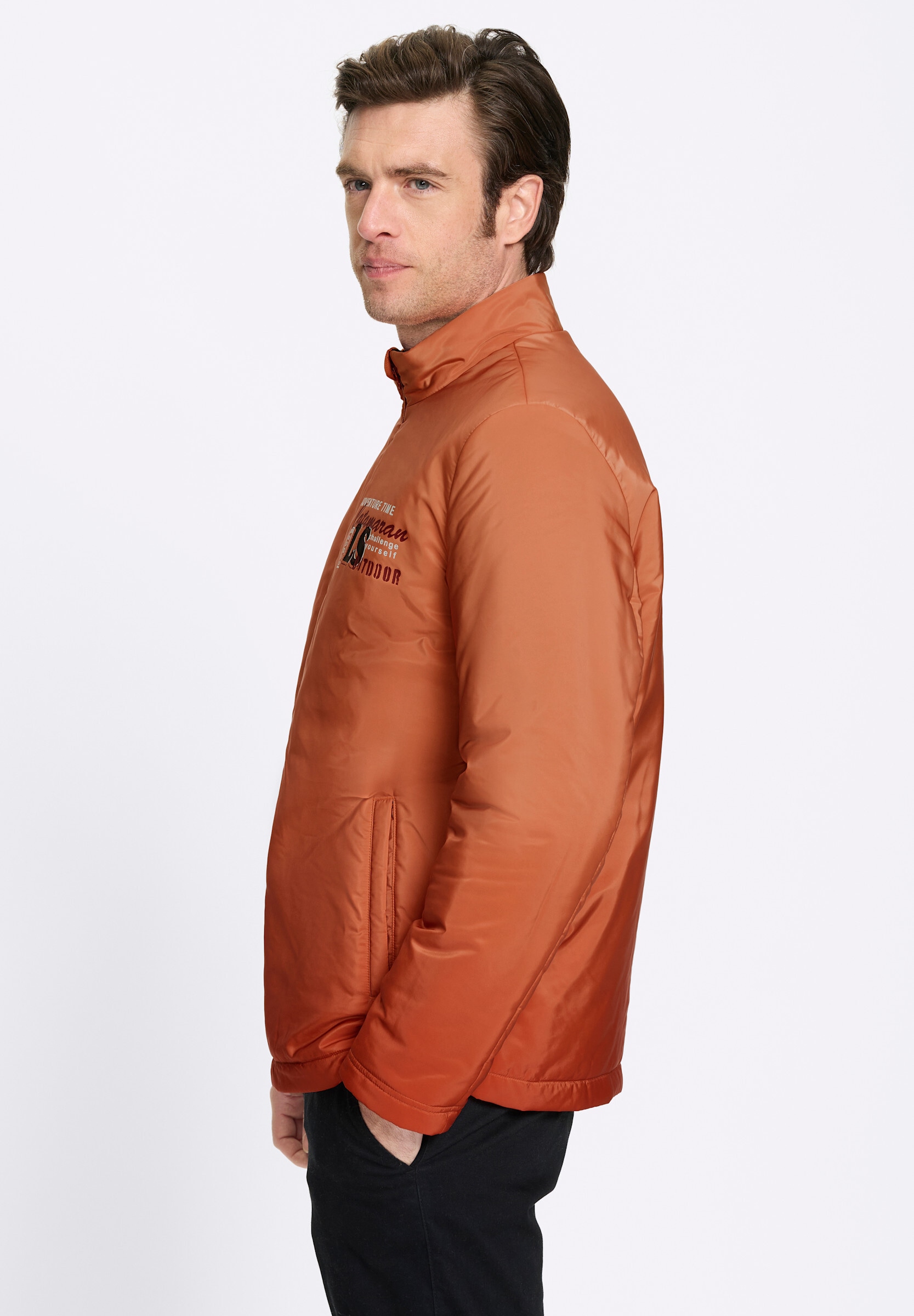 Witt Langjacke »Longjacke Longjacke mit Farbverlauf, für kalte Tage« ohne Kapuze
