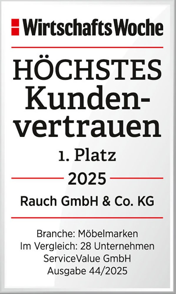 rauch Bettanlage »Bett Doppelbett Komortbett BILBAO-EXTRA« Set, Liegefläche 160x200 oder 180x200 cm, 3 tlg. tlg. Polster-Kopfteil in Lederoptik basalt, mit Beleuchtung MADE IN GERMANY