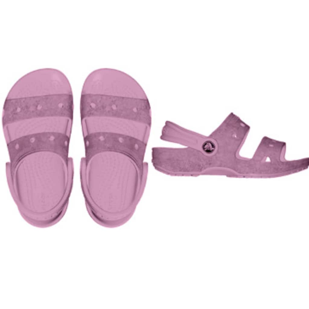 Crocs Badesandale »Classic Crocs Glitter Sandal T«