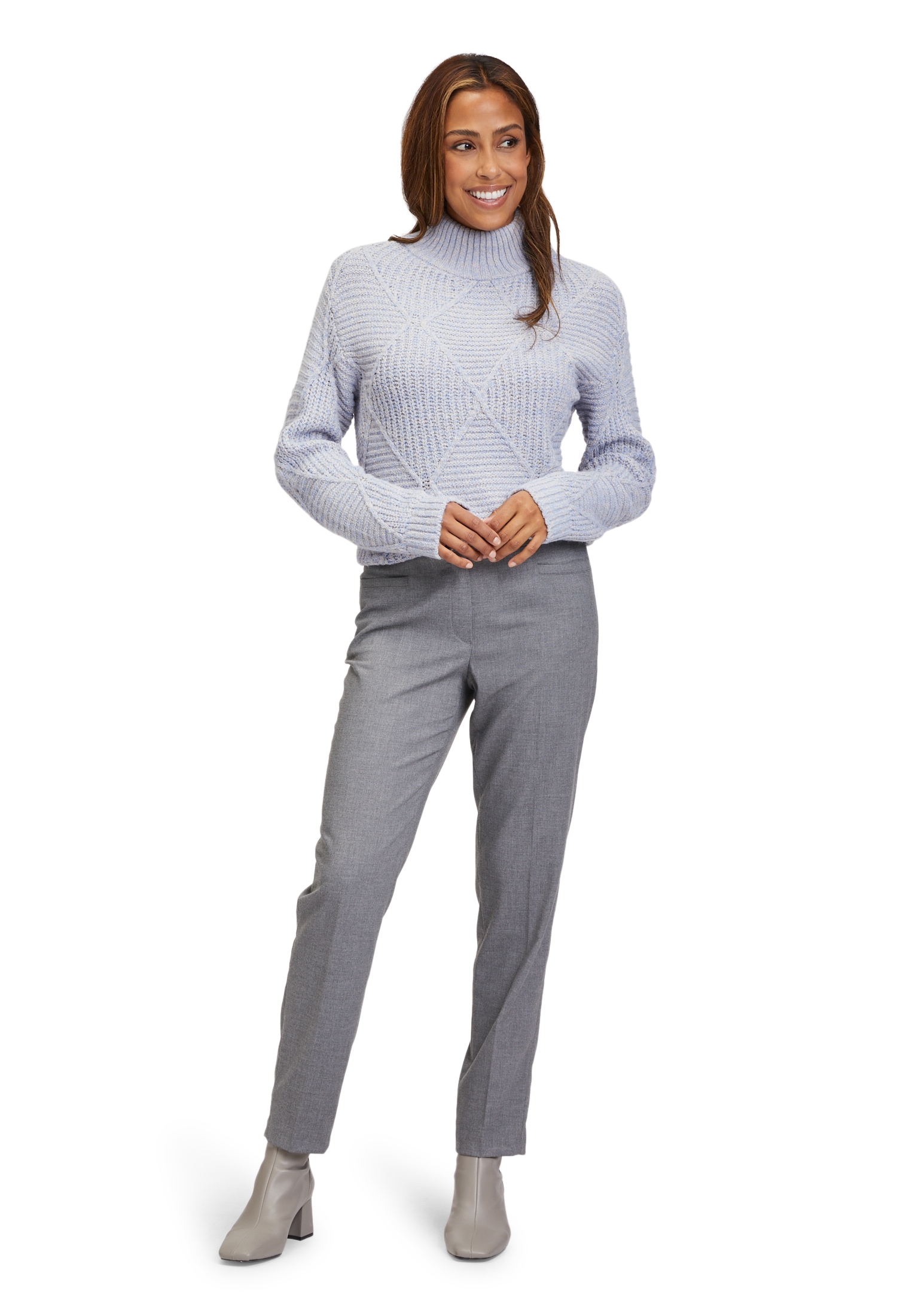 Betty Barclay Rundhalspullover »Grobstrick-Pullover mit Struktur«