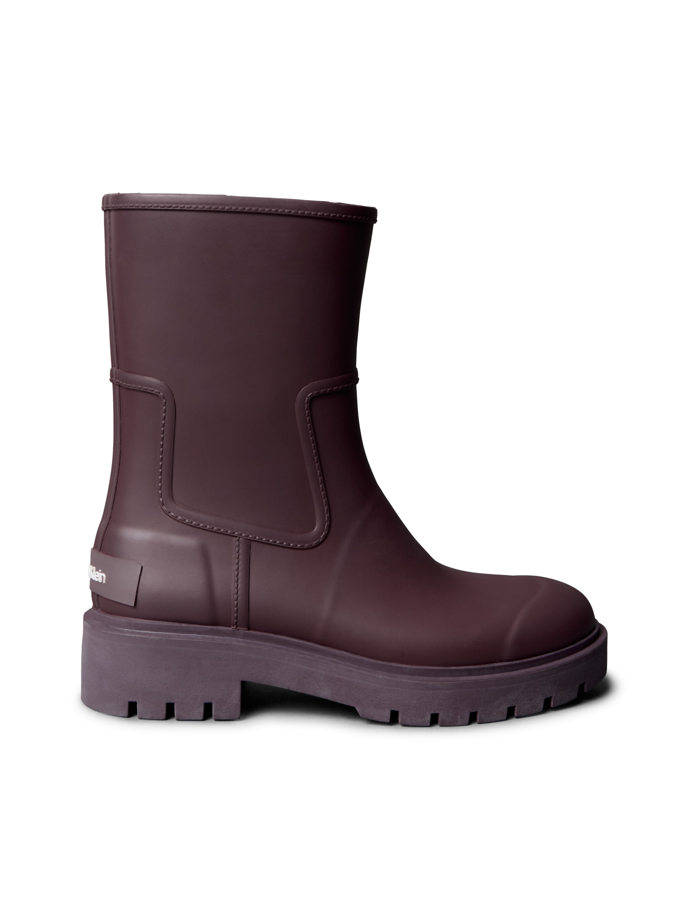 Calvin Klein Jeans Gummistiefelette »MID RAINBOOT RUBBER«  Rainboots, Stiefelette, mit Logoschriftzug