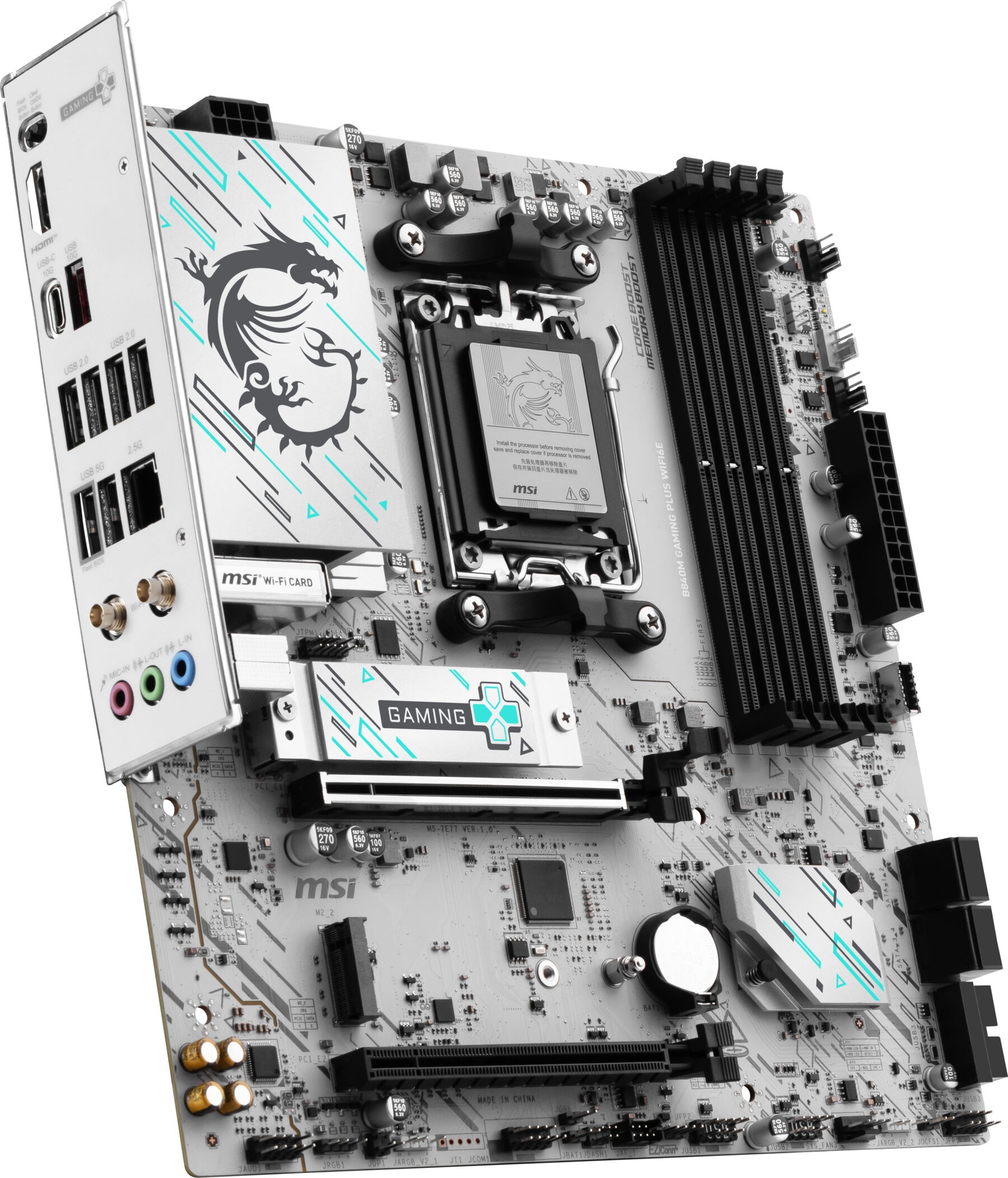 MSI Mainboard »B840M GAMING PLUS WIFI6E«