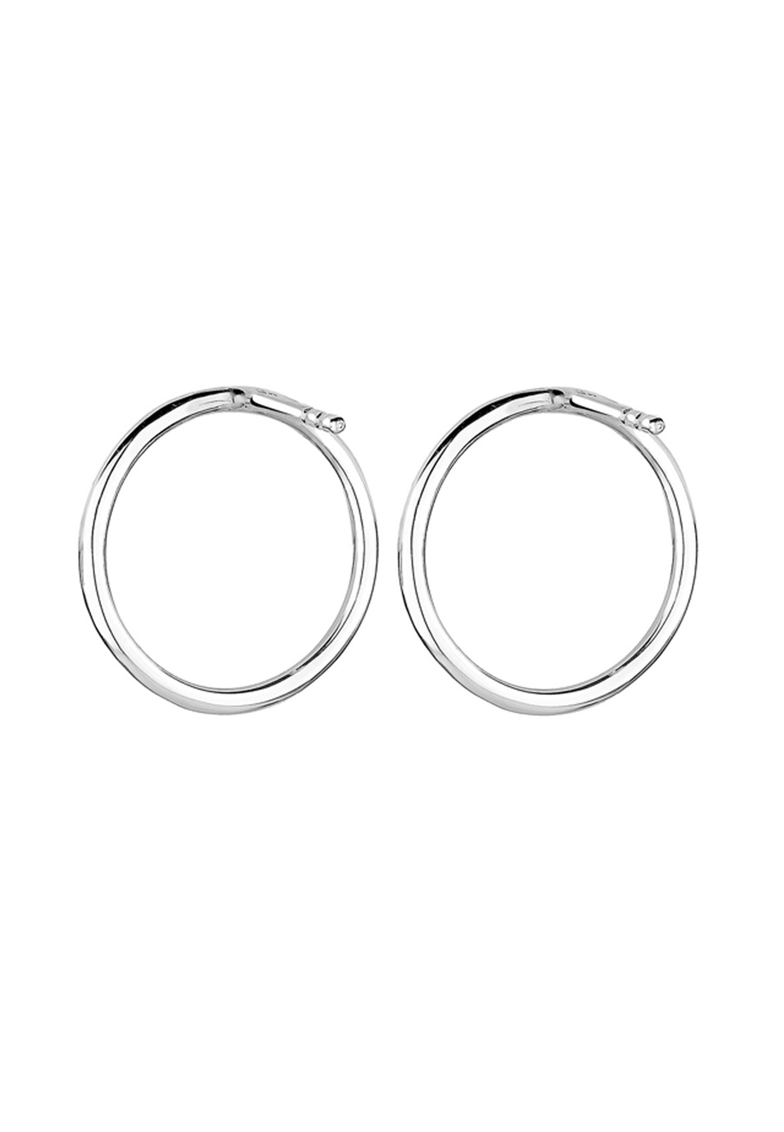 Elli Paar Ohrstecker »Ohrringe Basic Kreis Geo Trend 925 Sterling Silber«
