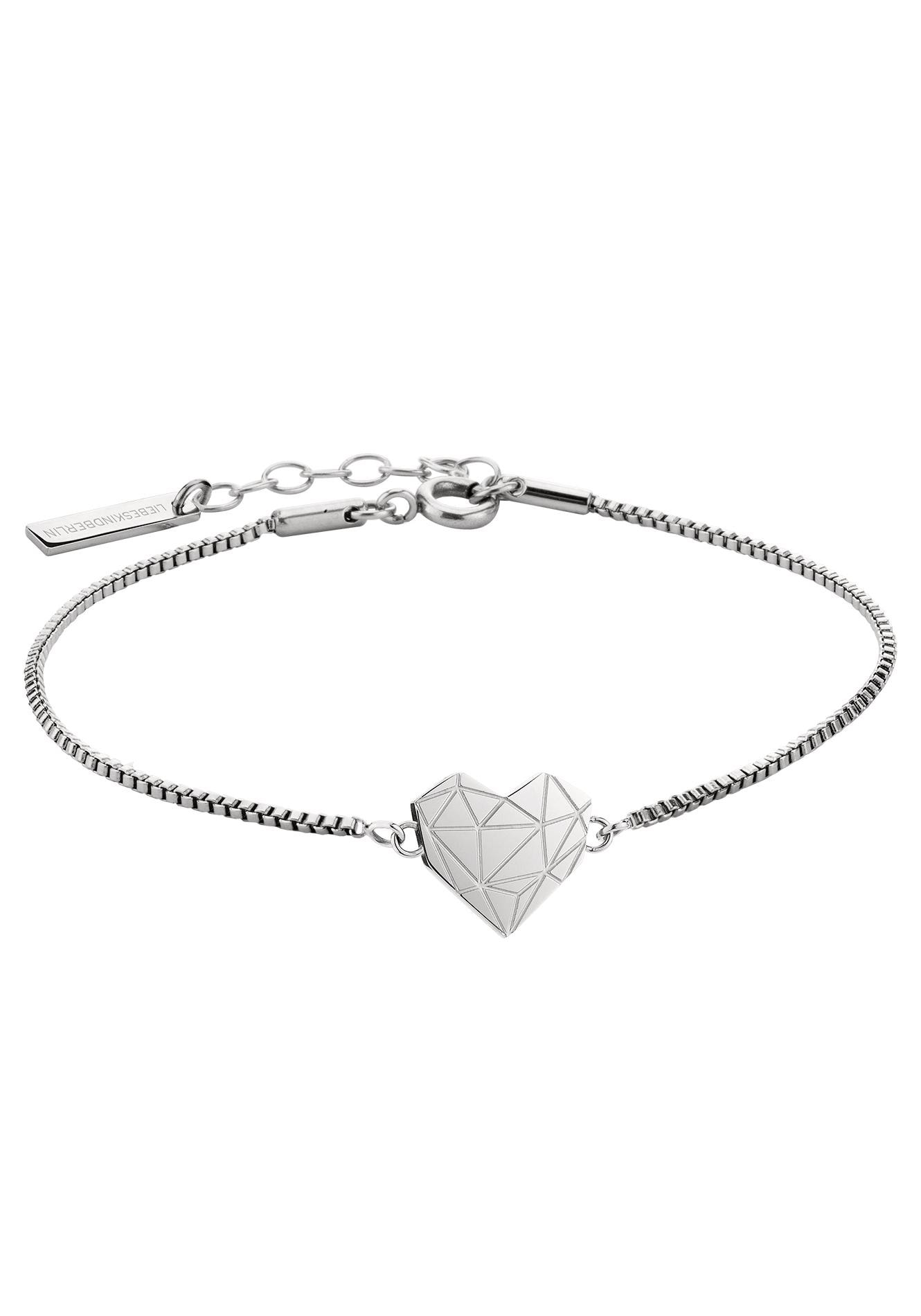 Liebeskind Berlin Armband »Schmuck Geschenk Edelstahl Armkette Herz, LJ-0328, LJ-0329, LJ-0616«