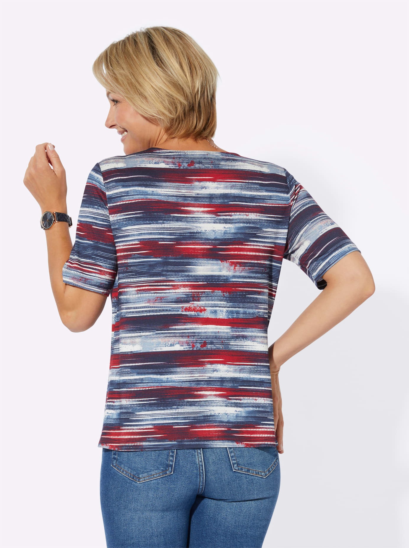 Casual Looks Kurzarmshirt »Shirt«, (1 tlg.)
