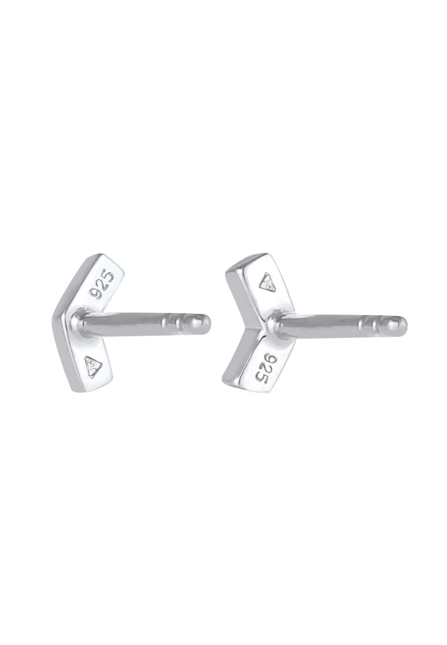 Elli Paar Ohrstecker »Ohrringe Stecker Dreieck Geo Spitze 925 Silber«