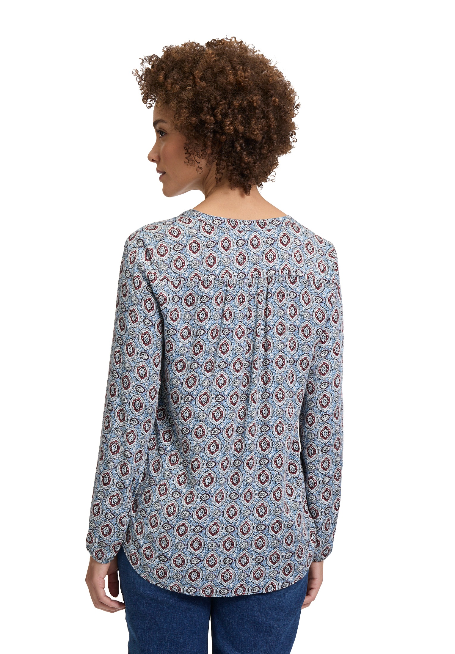 Cartoon Klassische Bluse »Casual-Bluse mit Muster«