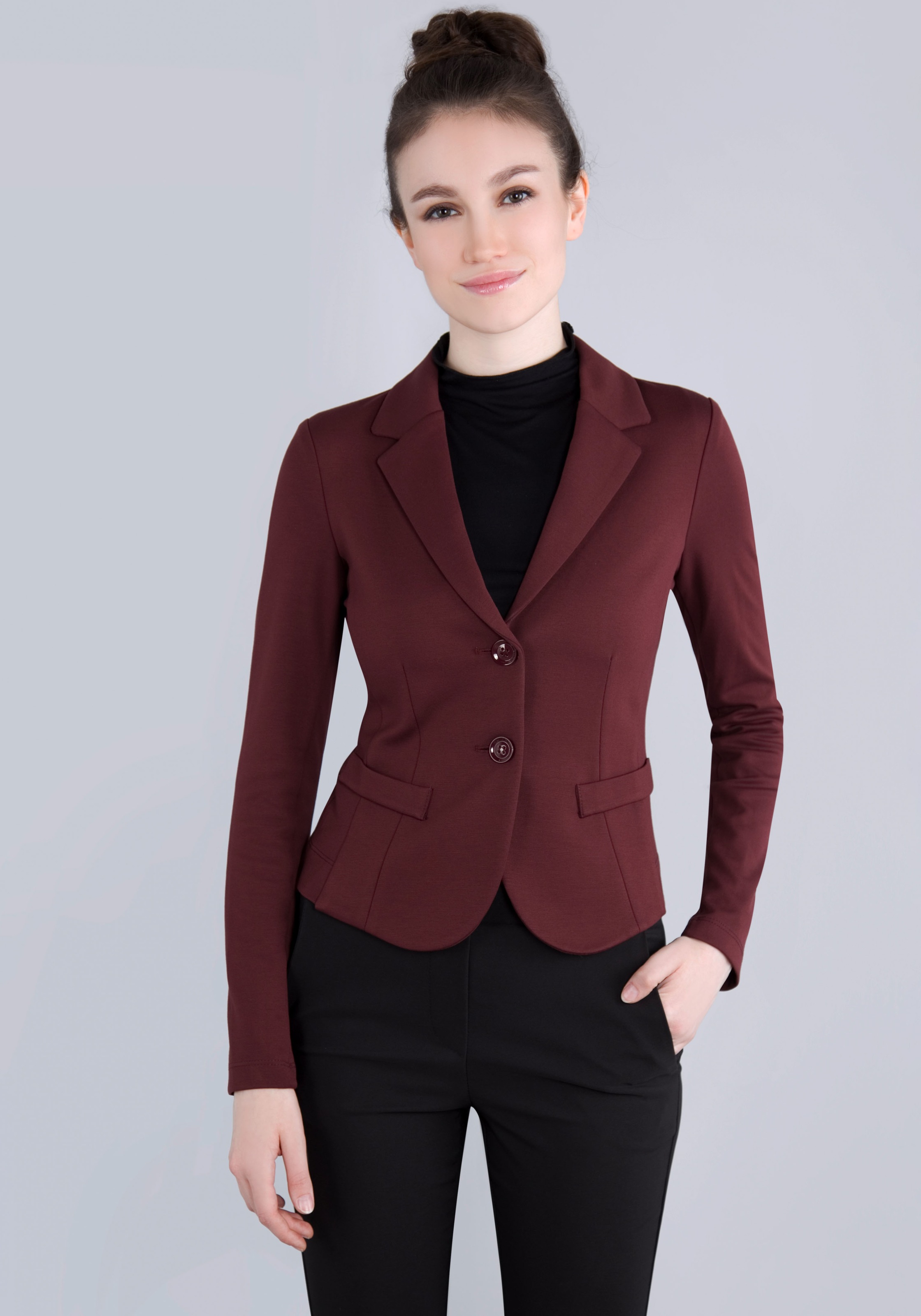 IMPERIAL Kurzblazer »IMP-J S24ABE«, im Athleisure Look