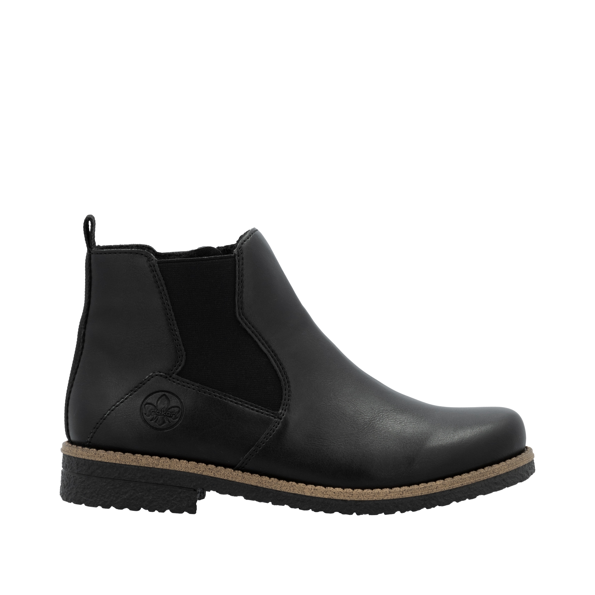 Rieker Chelseaboots, Stiefelette, Schlupfboots, Stretcheinsatz, mit Innenreißverschluss