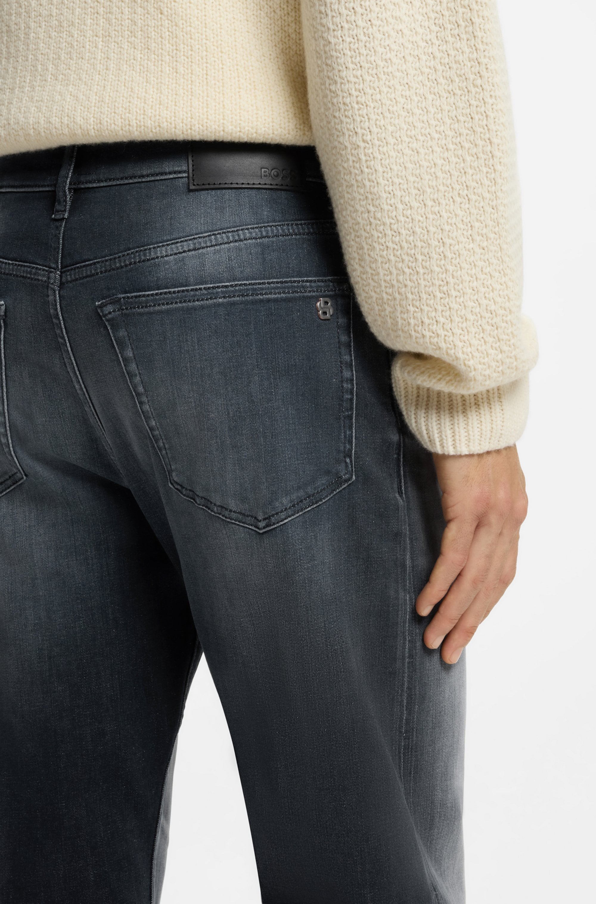 BOSS ORANGE Regular-fit-Jeans »OGDEN BO« Soft Motion Denim, innovative Stretchqualität, Regular Fit
