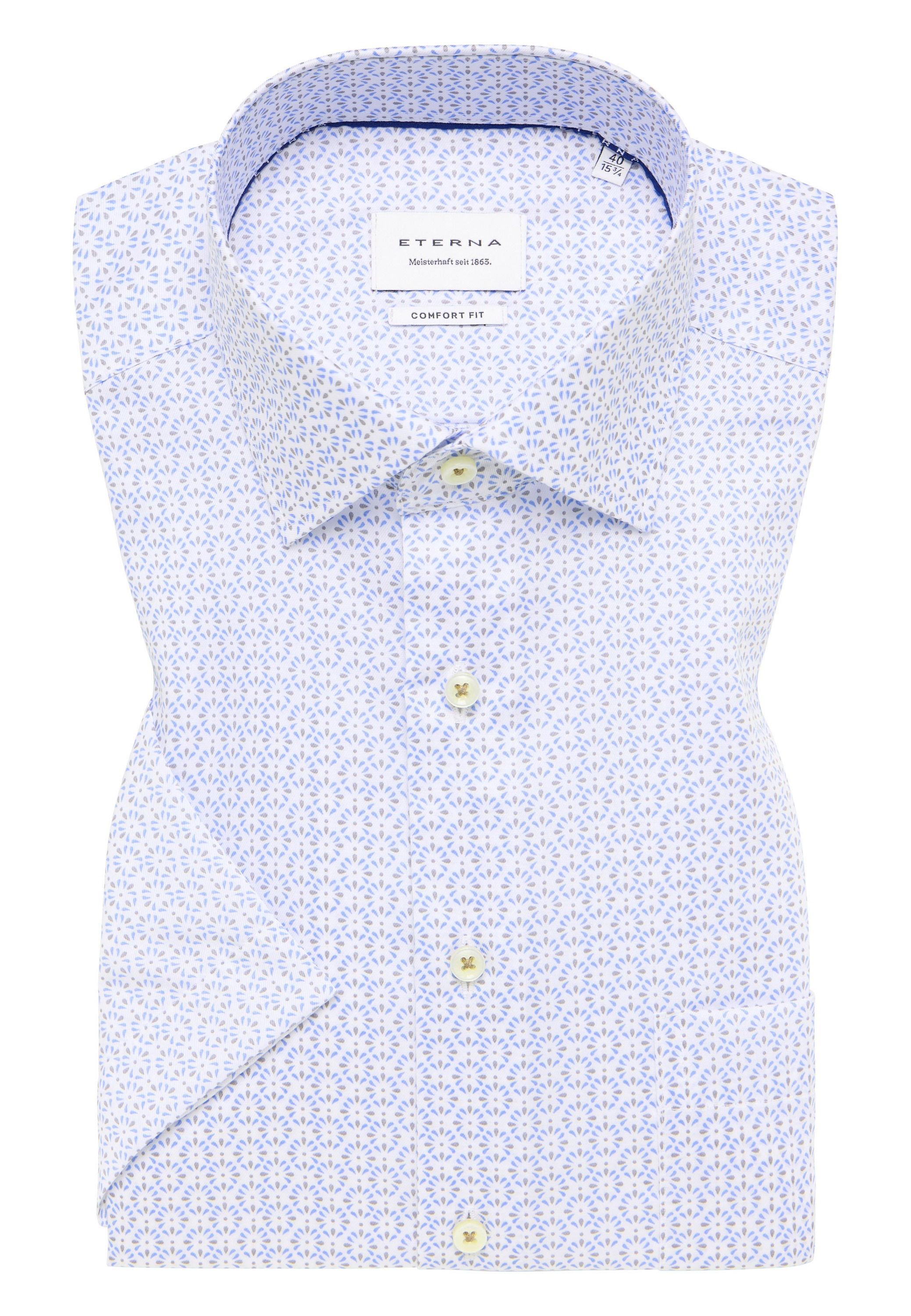 Eterna Kurzarmhemd »COMFORT FIT«, NON IRON (bügelfrei)