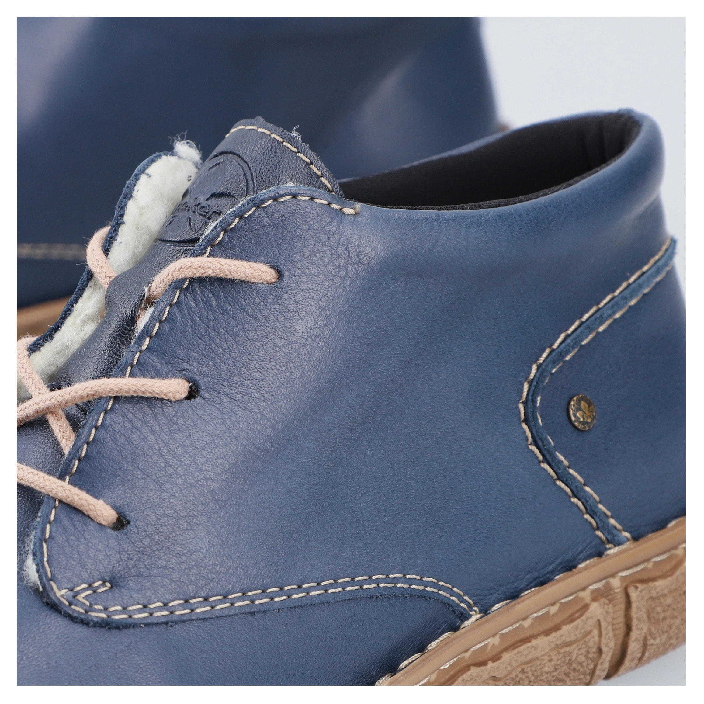 Rieker Winterboots, Schnürboots, Kurz-Stiefelette mit Schaftrandpolsterung