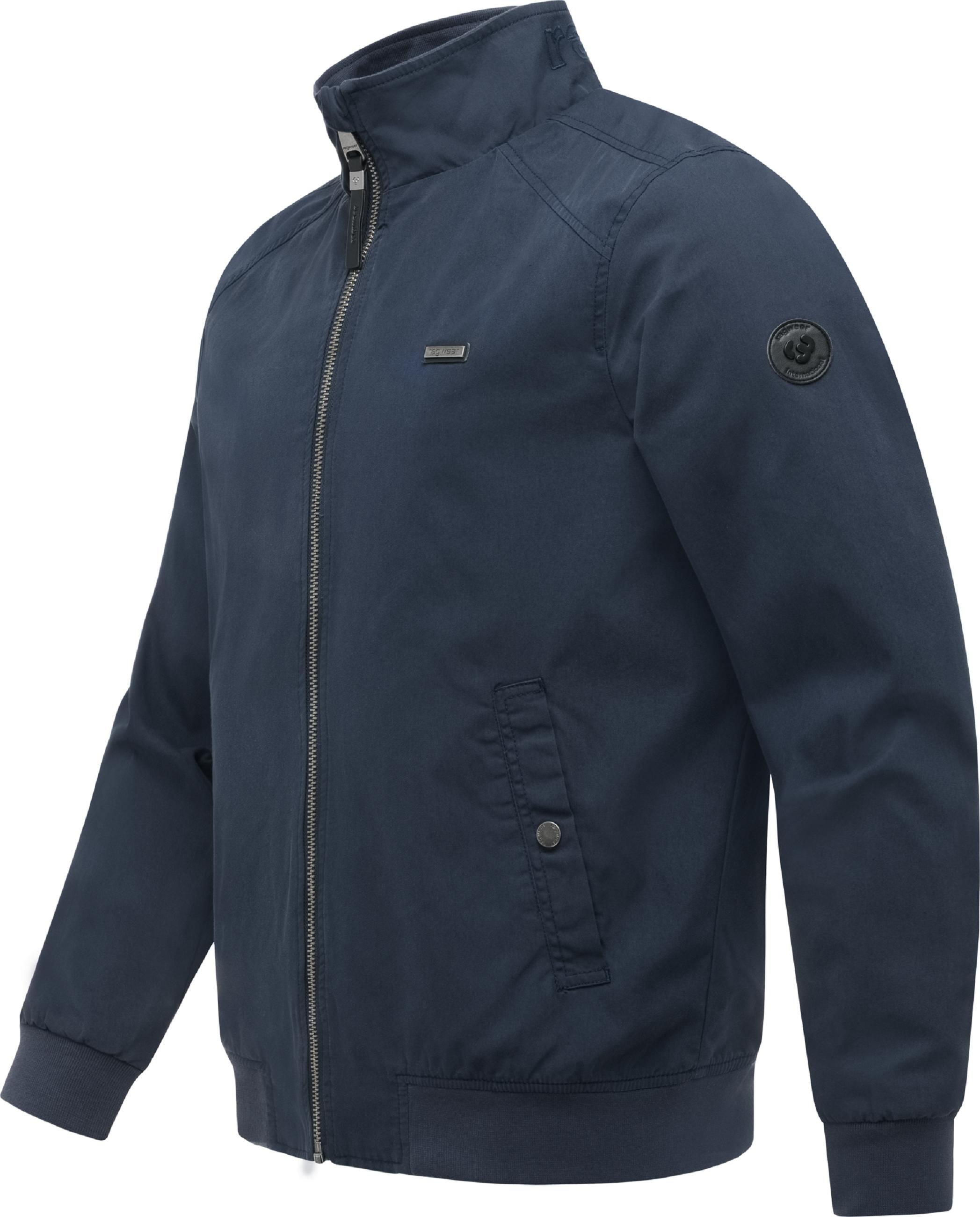 Ragwear Outdoorjacke »Outdoorjacke Izzyk YOUMODO« ohne Kapuze Leichte Übergangsjacke mit Stehkragen
