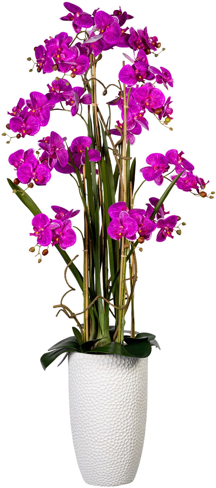 Kunstorchidee »Deko-Orchidee Phalaenopsis XXL im Keramiktopf«