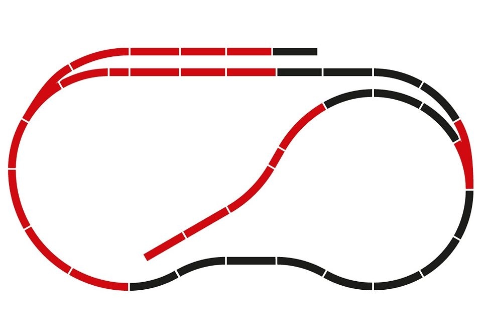 Märklin Gleise-Set »Märklin Start up -  C4 - 24904«