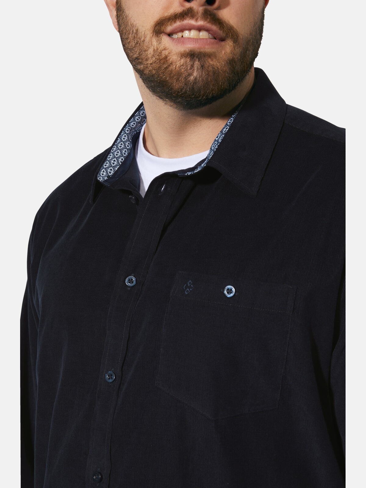 Charles Colby Langarmhemd »Cordhemd DUKE NILSON«, (1 tlg.)