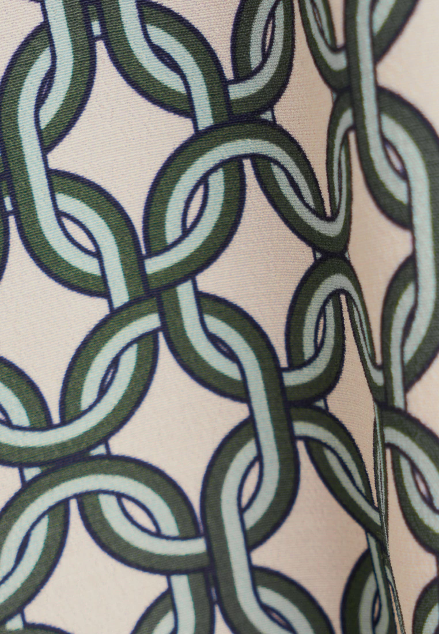 seidensticker Sommerkleid »Schwarze Rose« 1/1 Kragen Druck