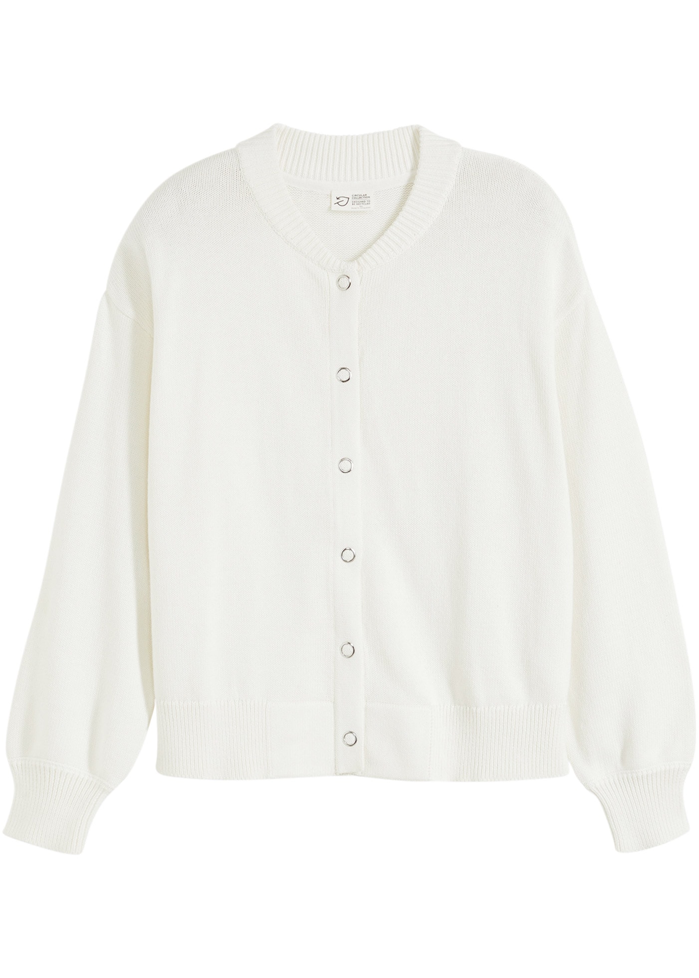 bonprix Strickjacke »Strickjacke aus reiner Baumwolle« Strickjacke aus reiner Baumwolle